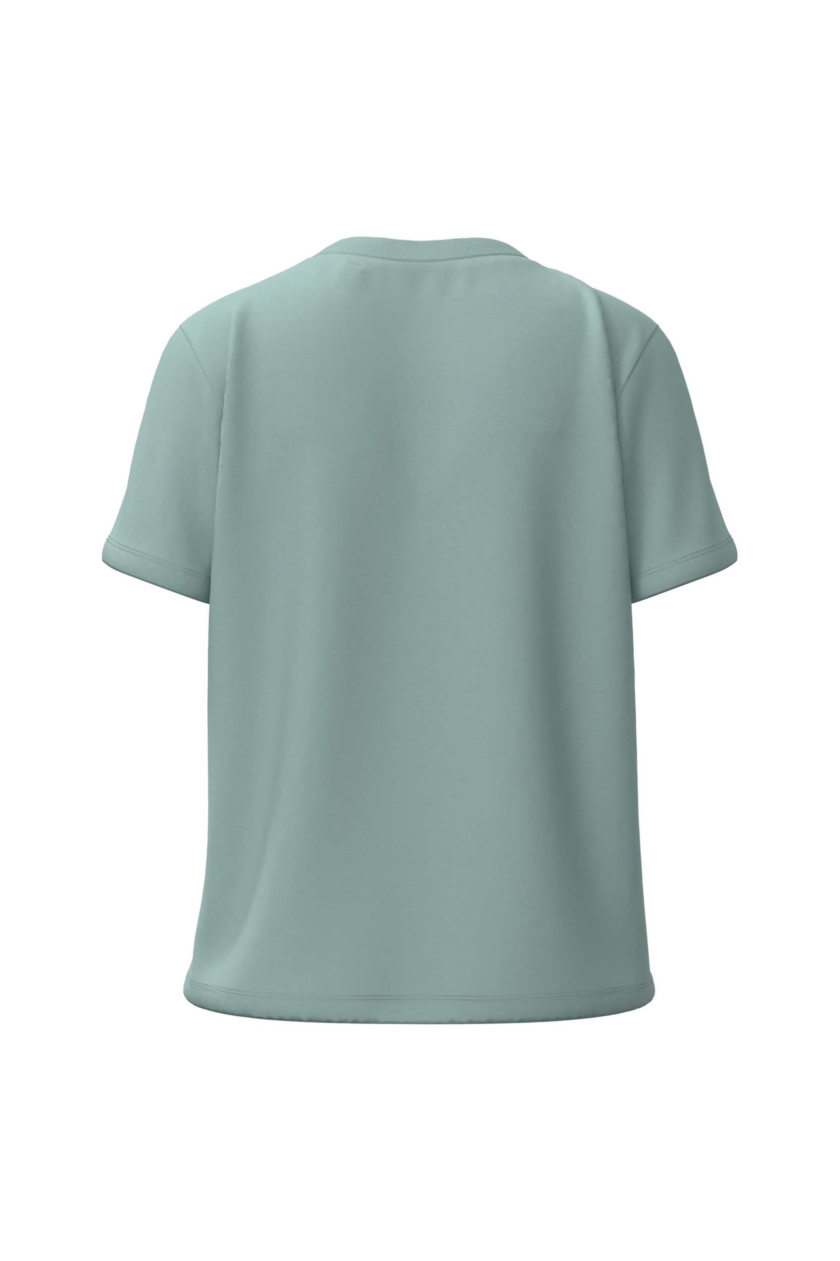 jade green Camiseta sostenible mujer