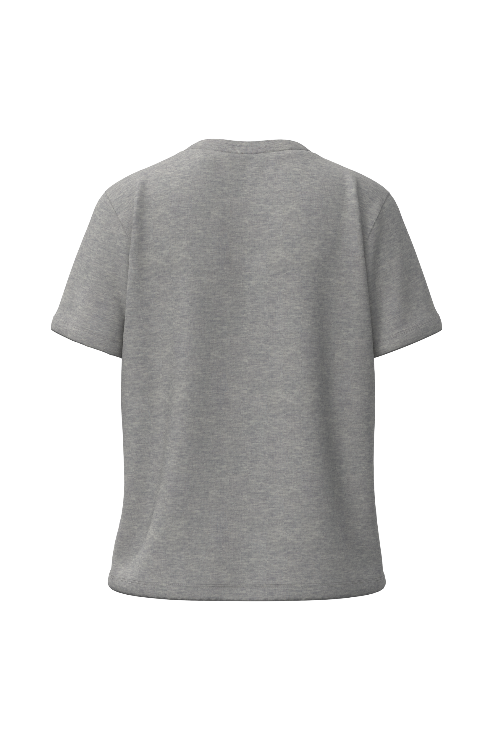 moon grey heather Camiseta sostenible mujer