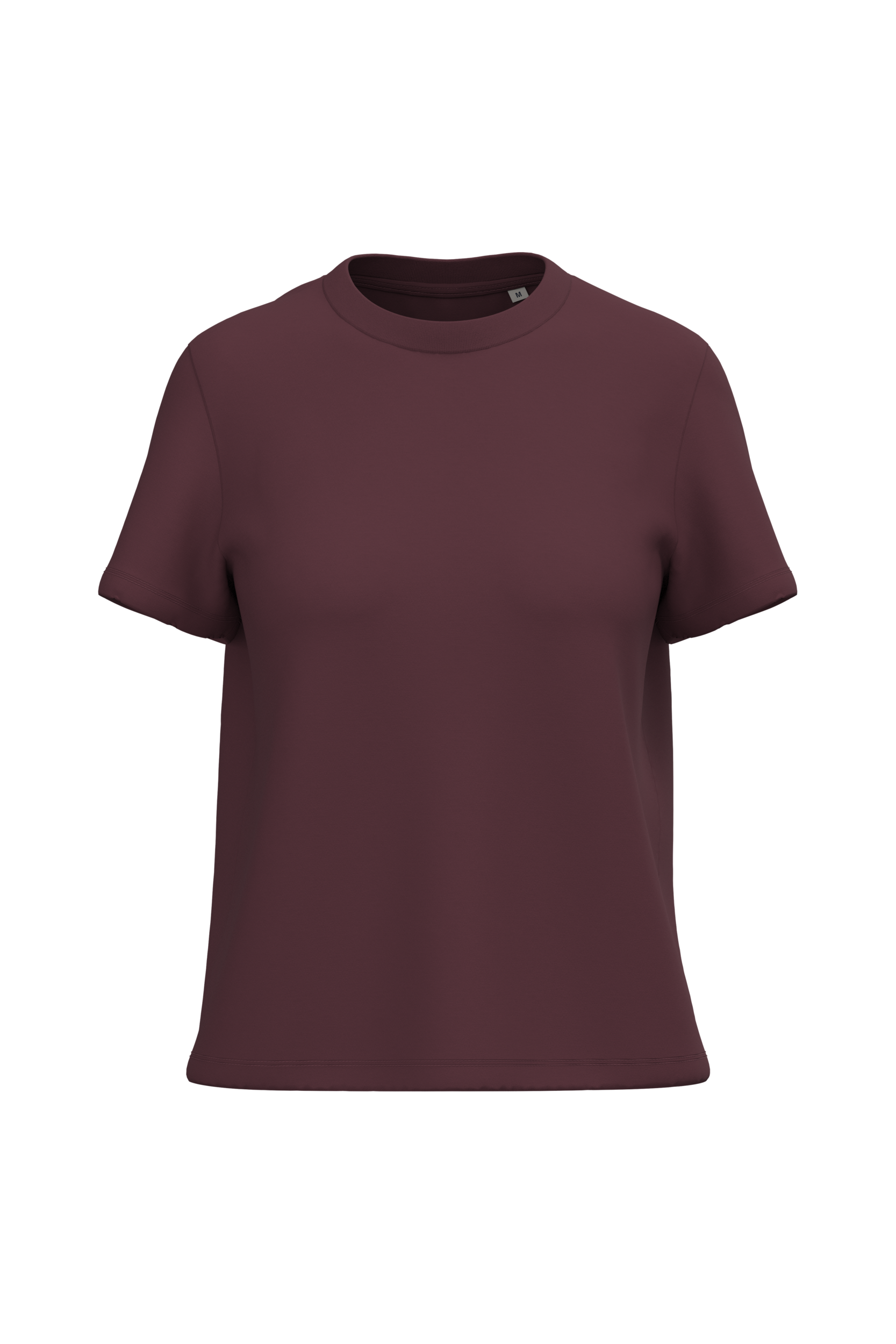 dark cherry Camiseta sostenible mujer