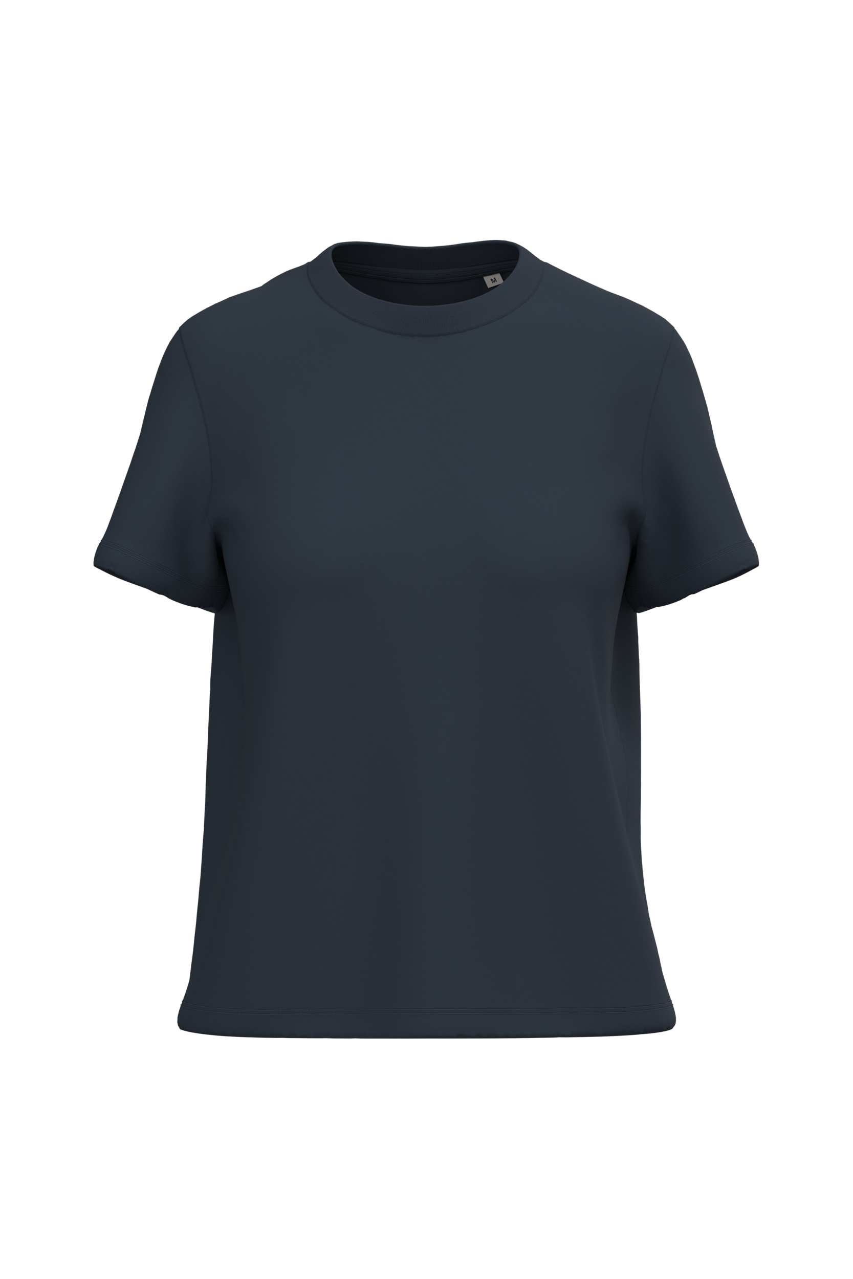 navy blue Camiseta sostenible mujer