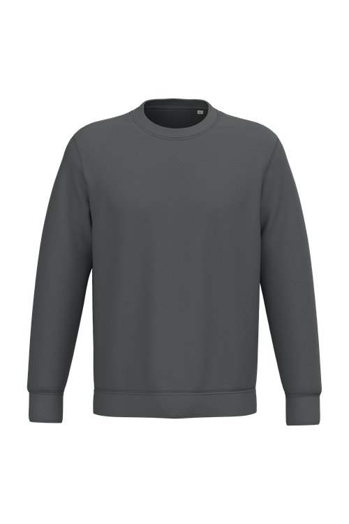 Native Spirit Unisex round neck sweatshirt in grey, style NS400