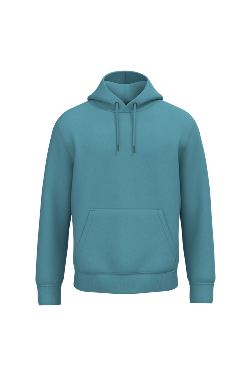 Native Spirit Unisex hooded sweatshirt in blue, style NS401