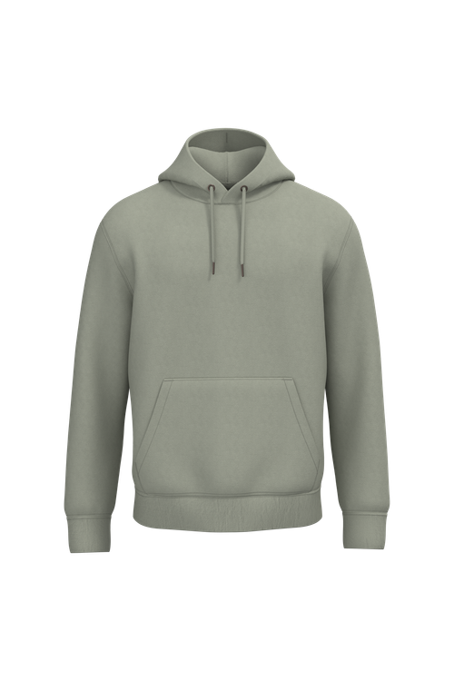 Native Spirit Unisex hooded sweatshirt in green, style NS401