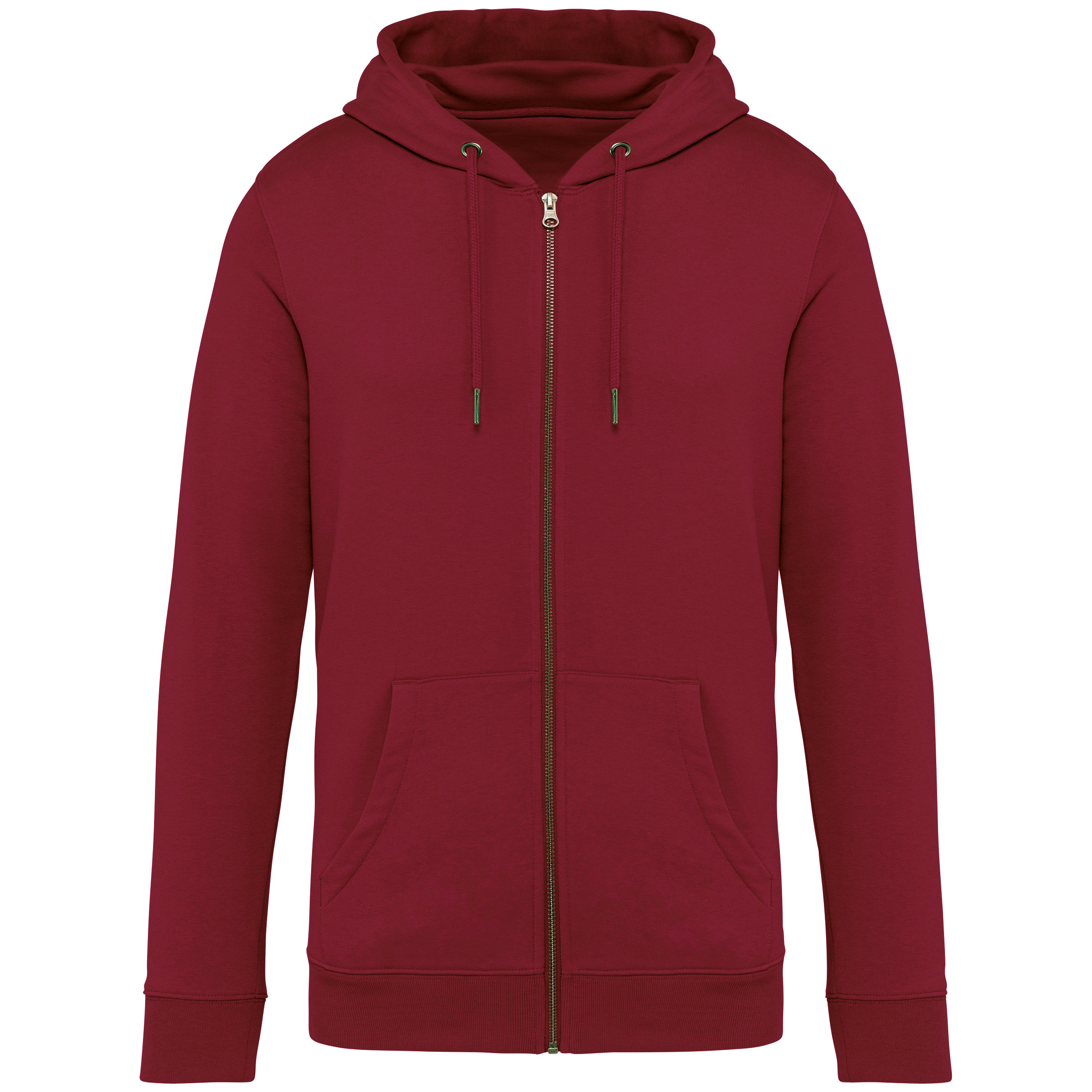 Sweat-shirt écoresponsable zippé à capuche unisexe - Image 15