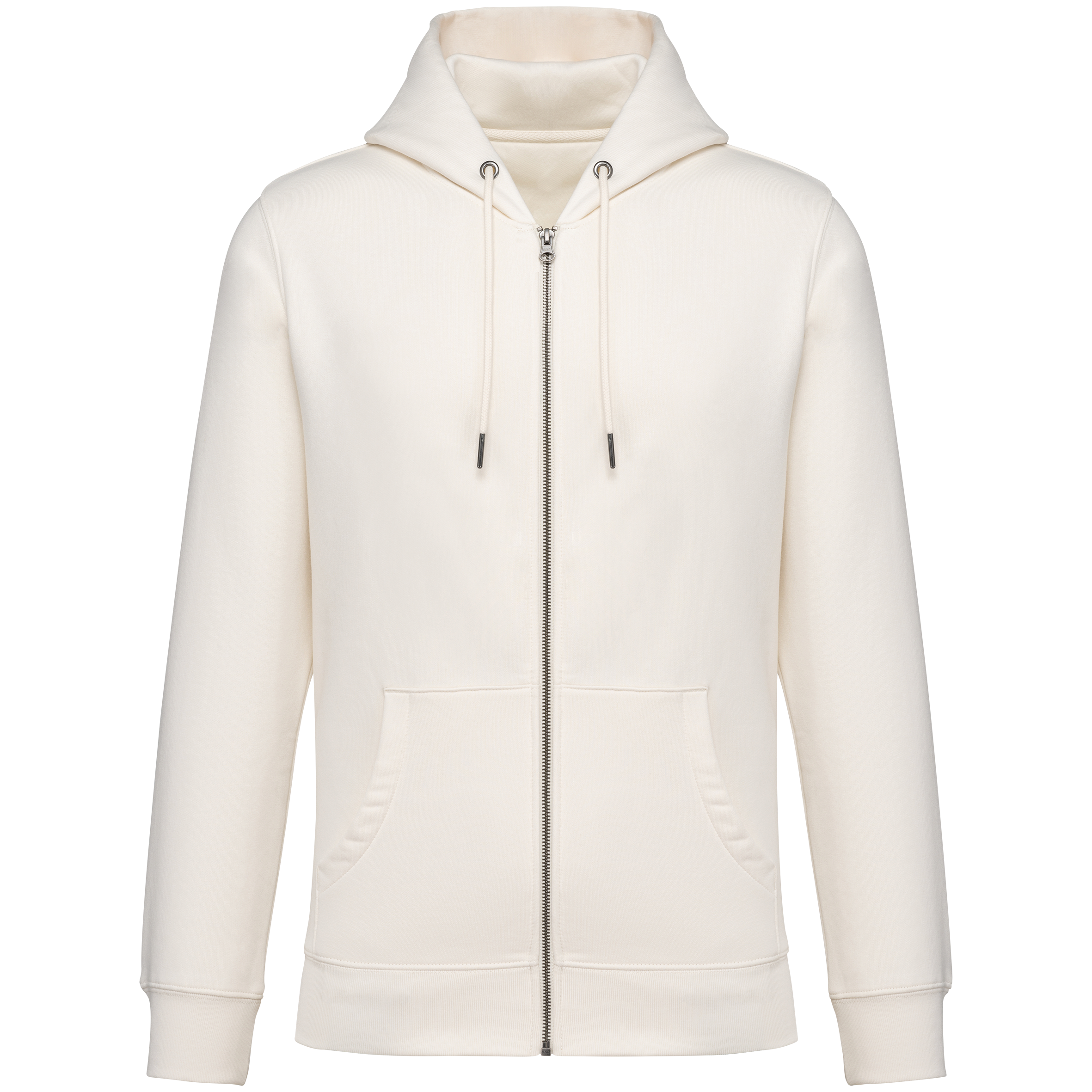 Sweat-shirt écoresponsable zippé à capuche unisexe - Image 21