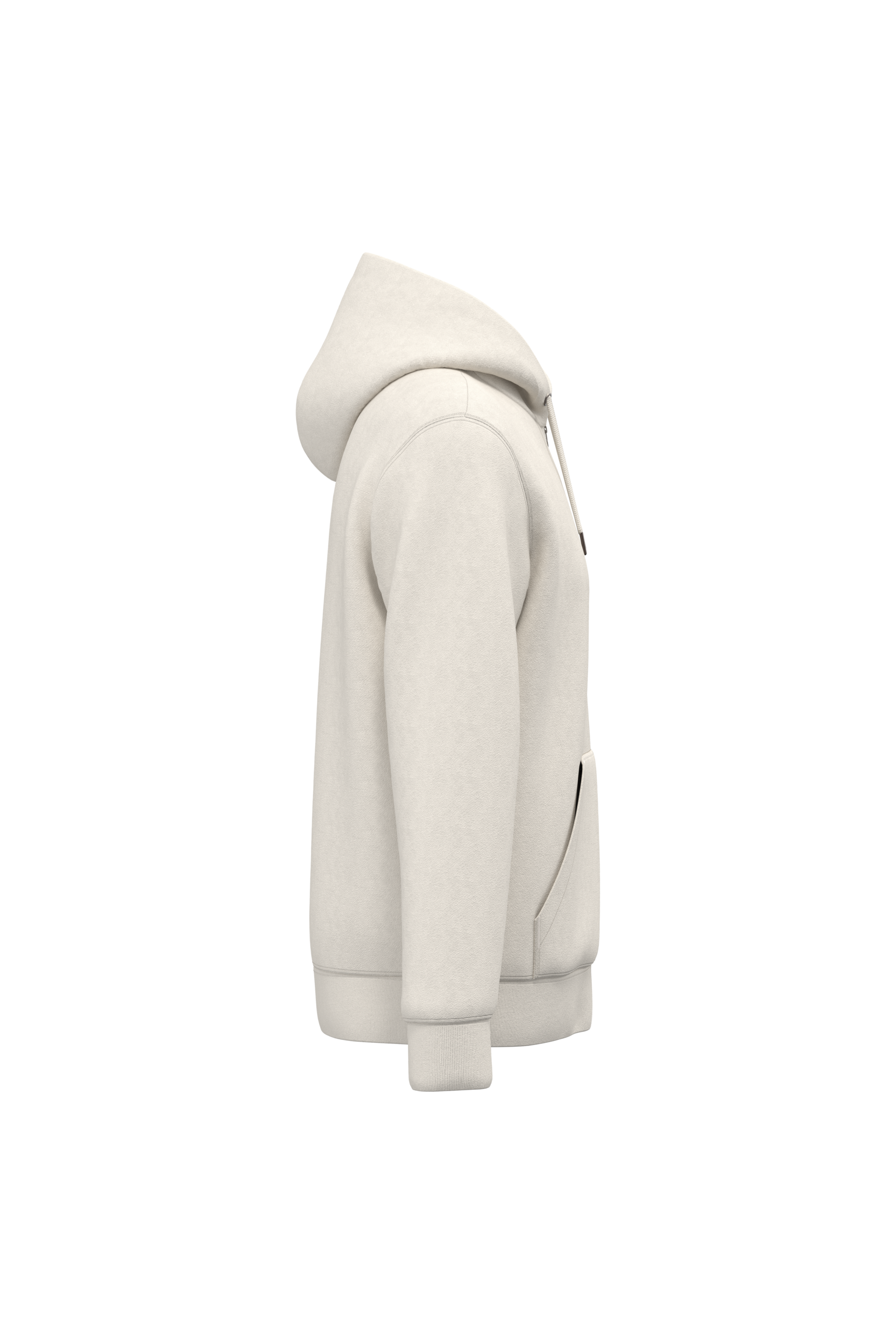 Sweat-shirt écoresponsable zippé à capuche unisexe