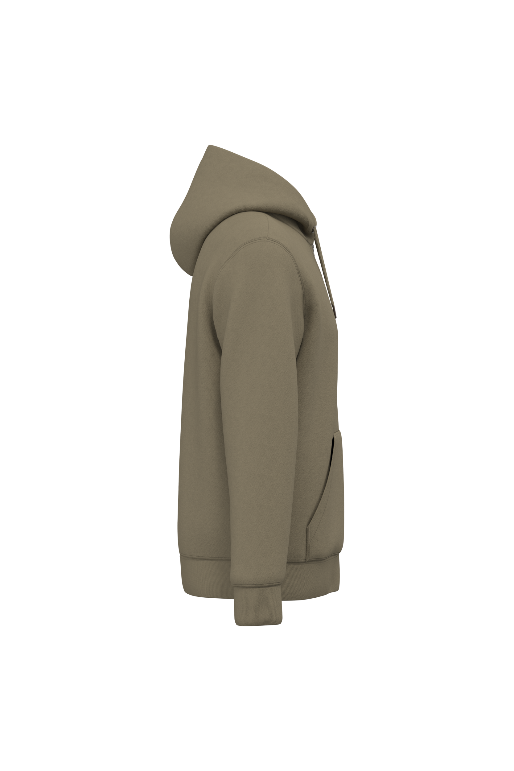Sweat-shirt écoresponsable zippé à capuche unisexe