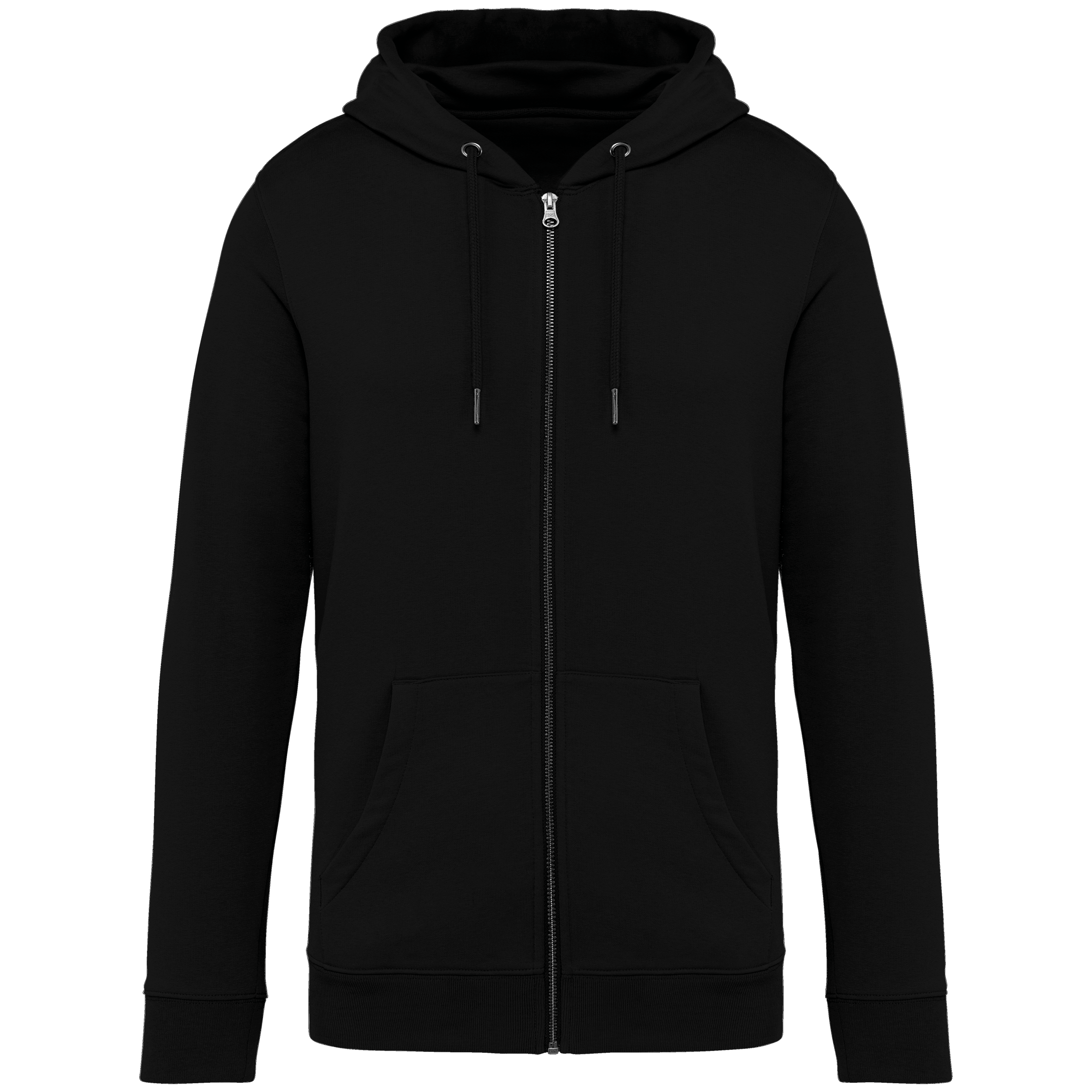 Sweat-shirt écoresponsable zippé à capuche unisexe - Image 12