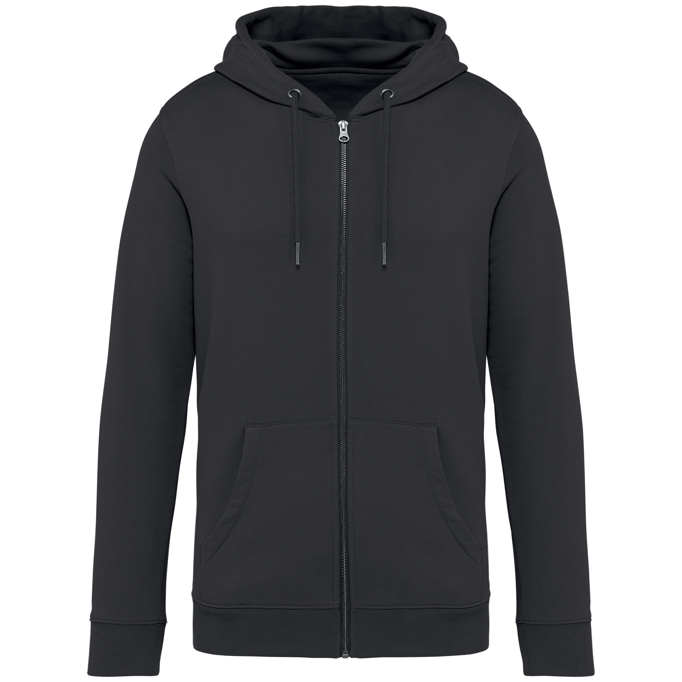 Sweat-shirt écoresponsable zippé à capuche unisexe - Image 18