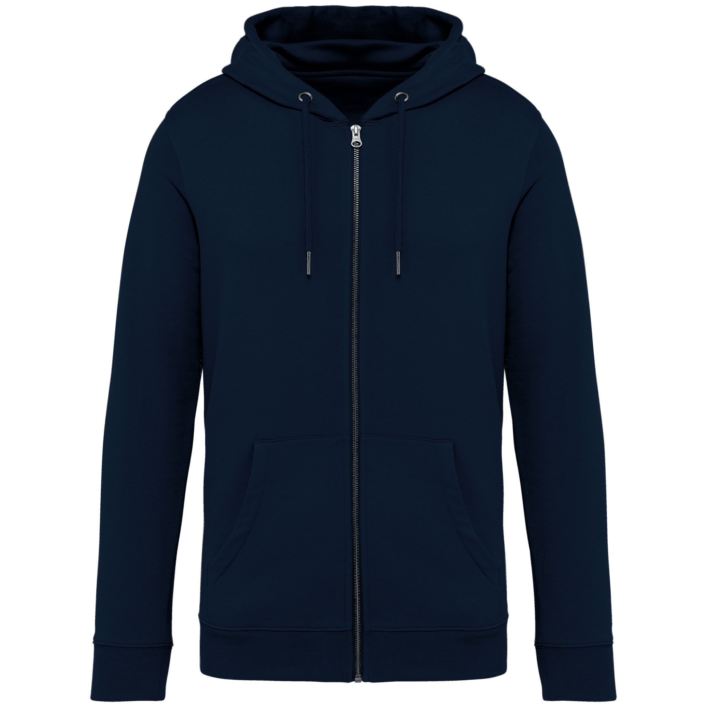 Sweat-shirt écoresponsable zippé à capuche unisexe - Image 30