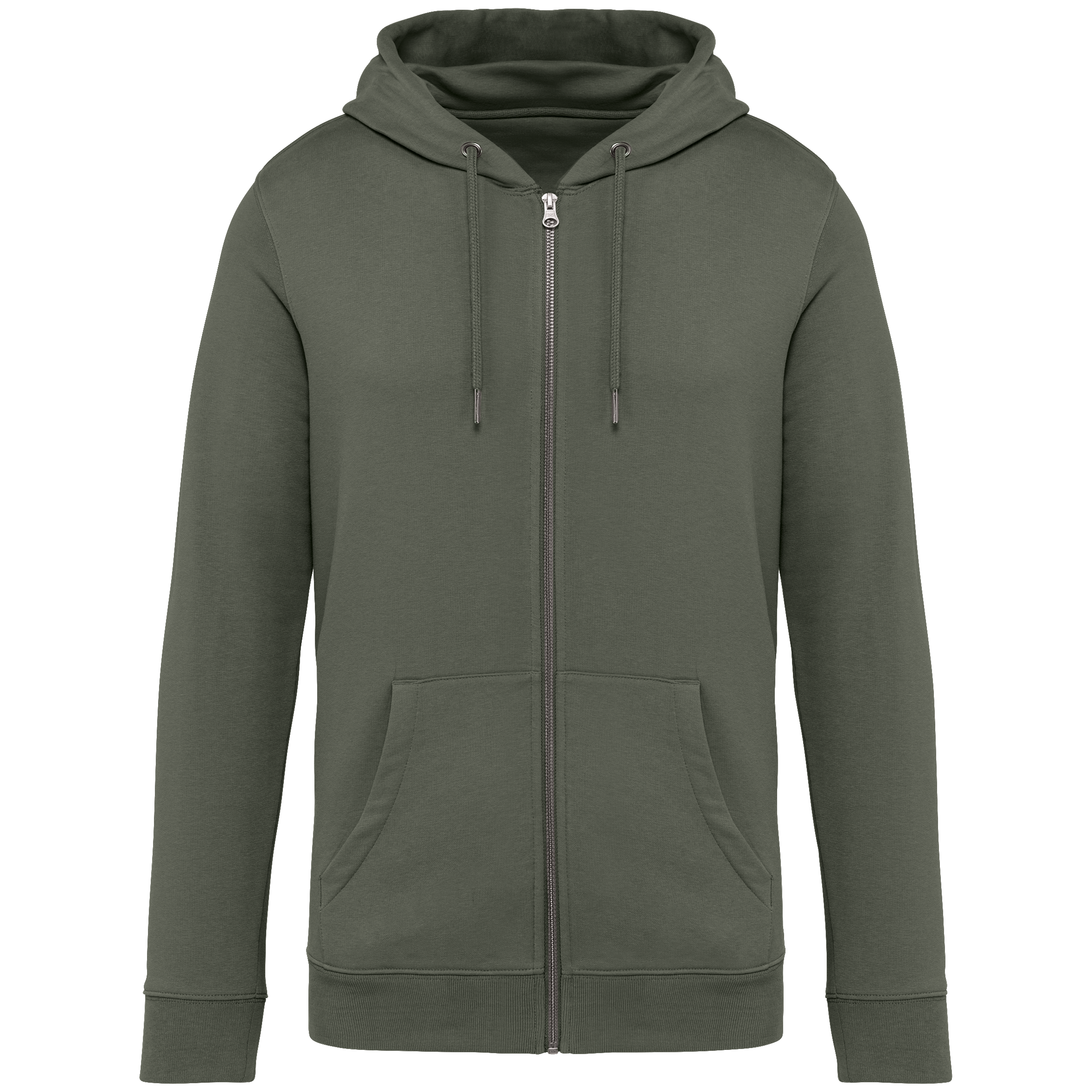 Sweat-shirt écoresponsable zippé à capuche unisexe - Image 33