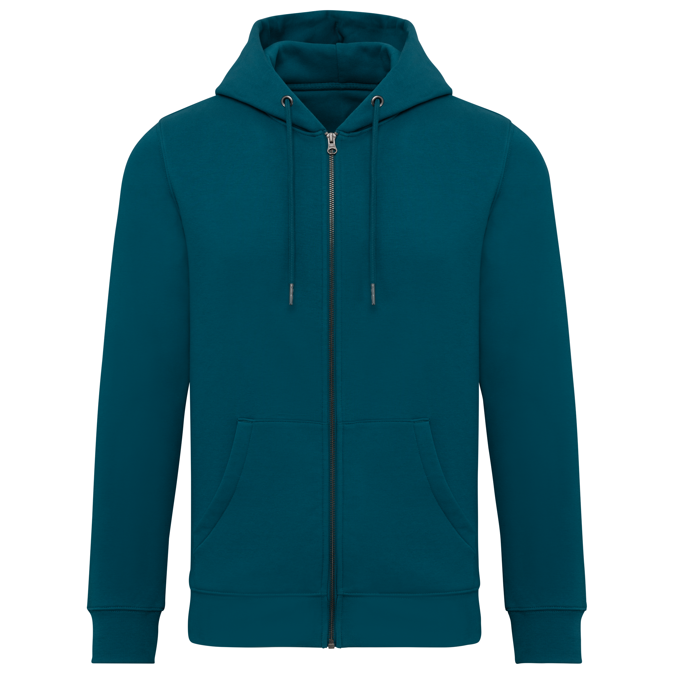 Sweat-shirt écoresponsable zippé à capuche unisexe - Image 36