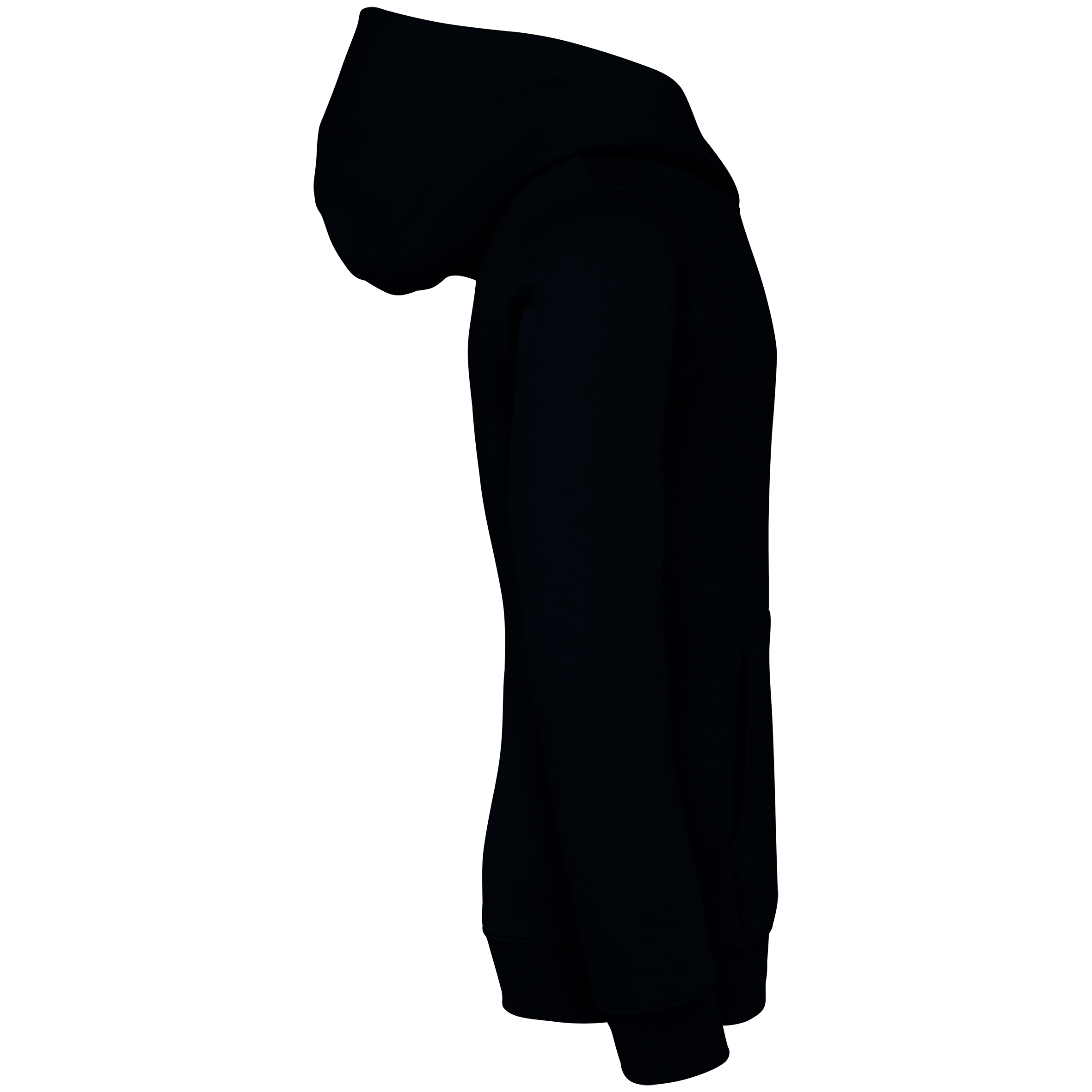 Sweat-shirt écoresponsable à capuche enfant - Image 13