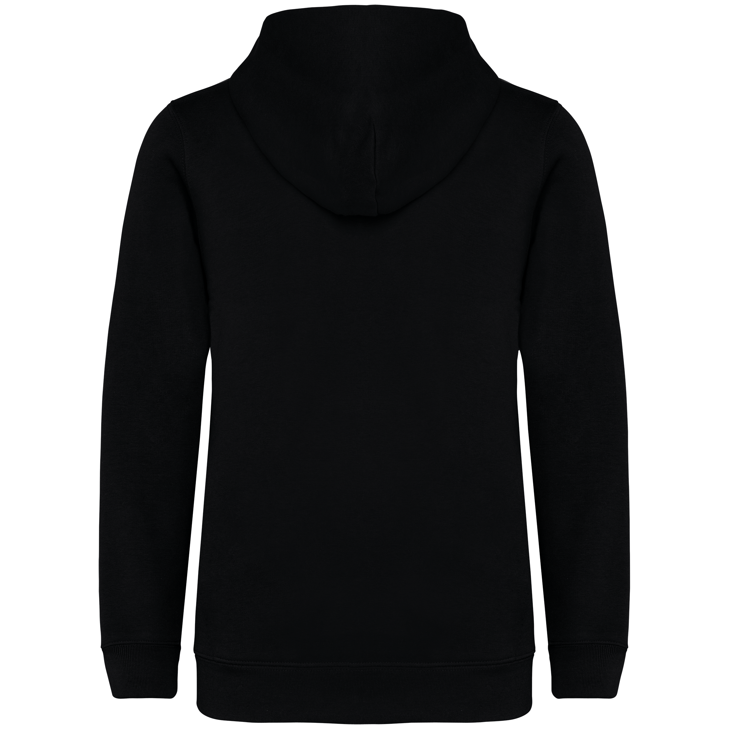 Sweat-shirt écoresponsable zippé à capuche enfant - Image 6