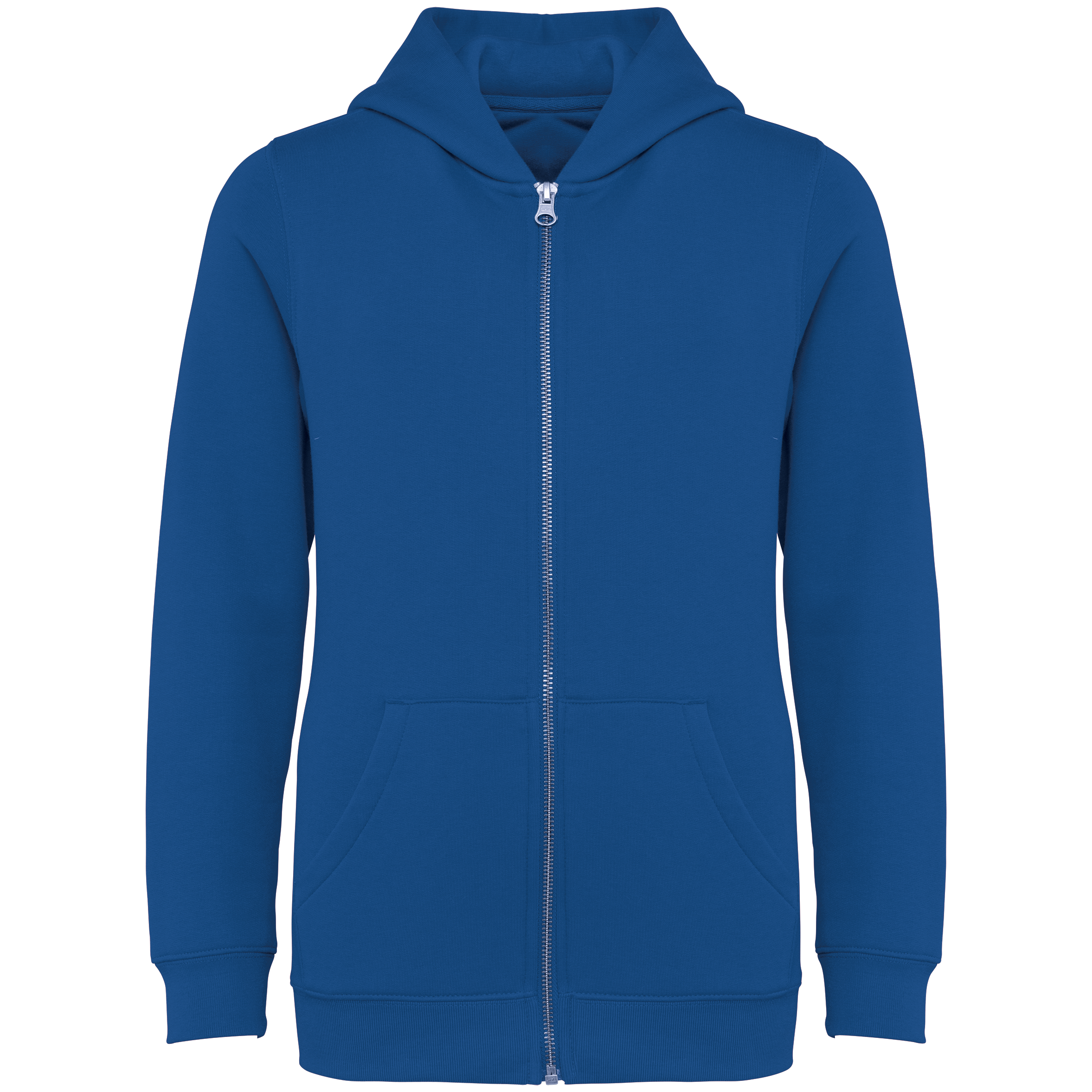 Sweat-shirt écoresponsable zippé à capuche enfant - Image 28