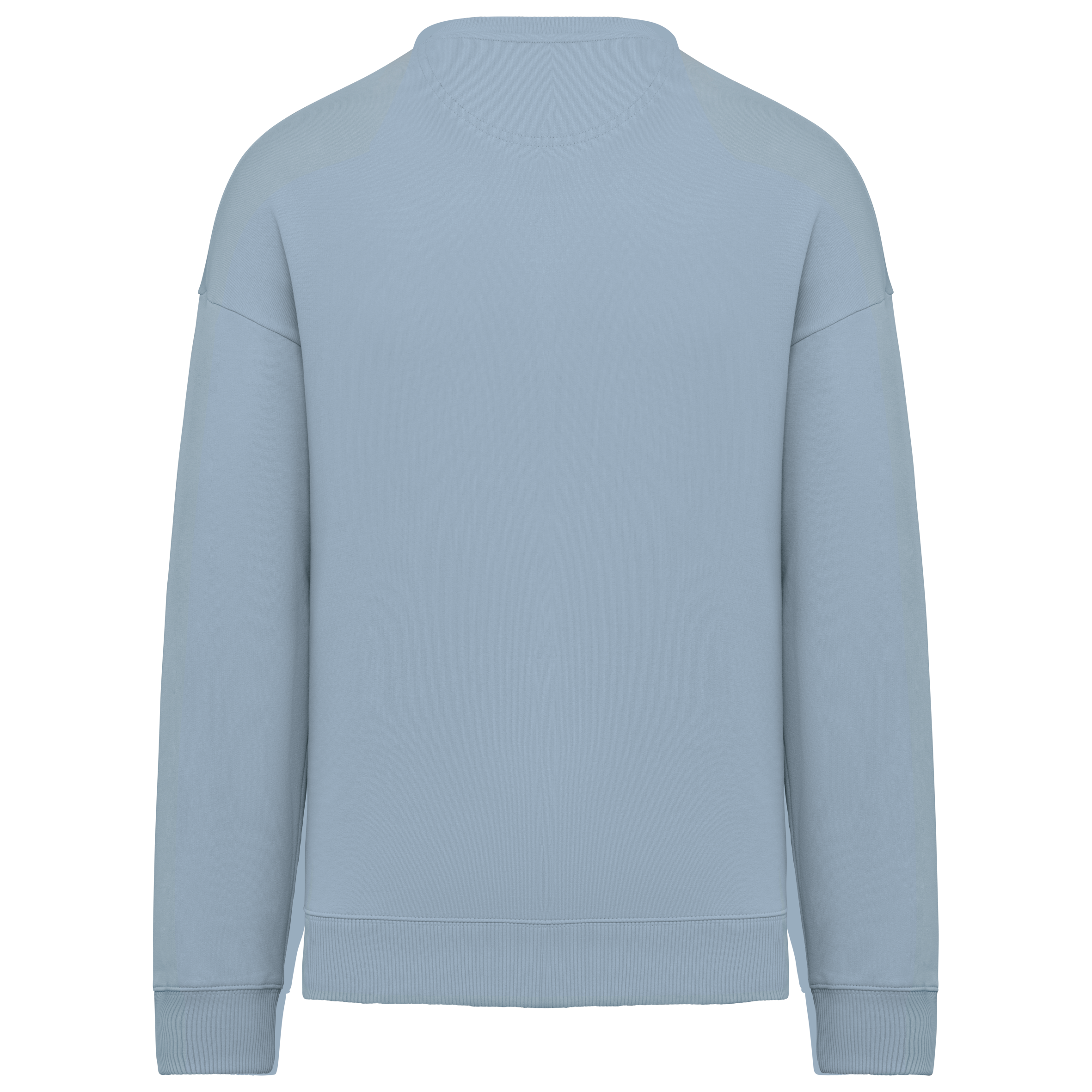 Sweat-shirt écoresponsable à col rond oversize unisexe - Image 15