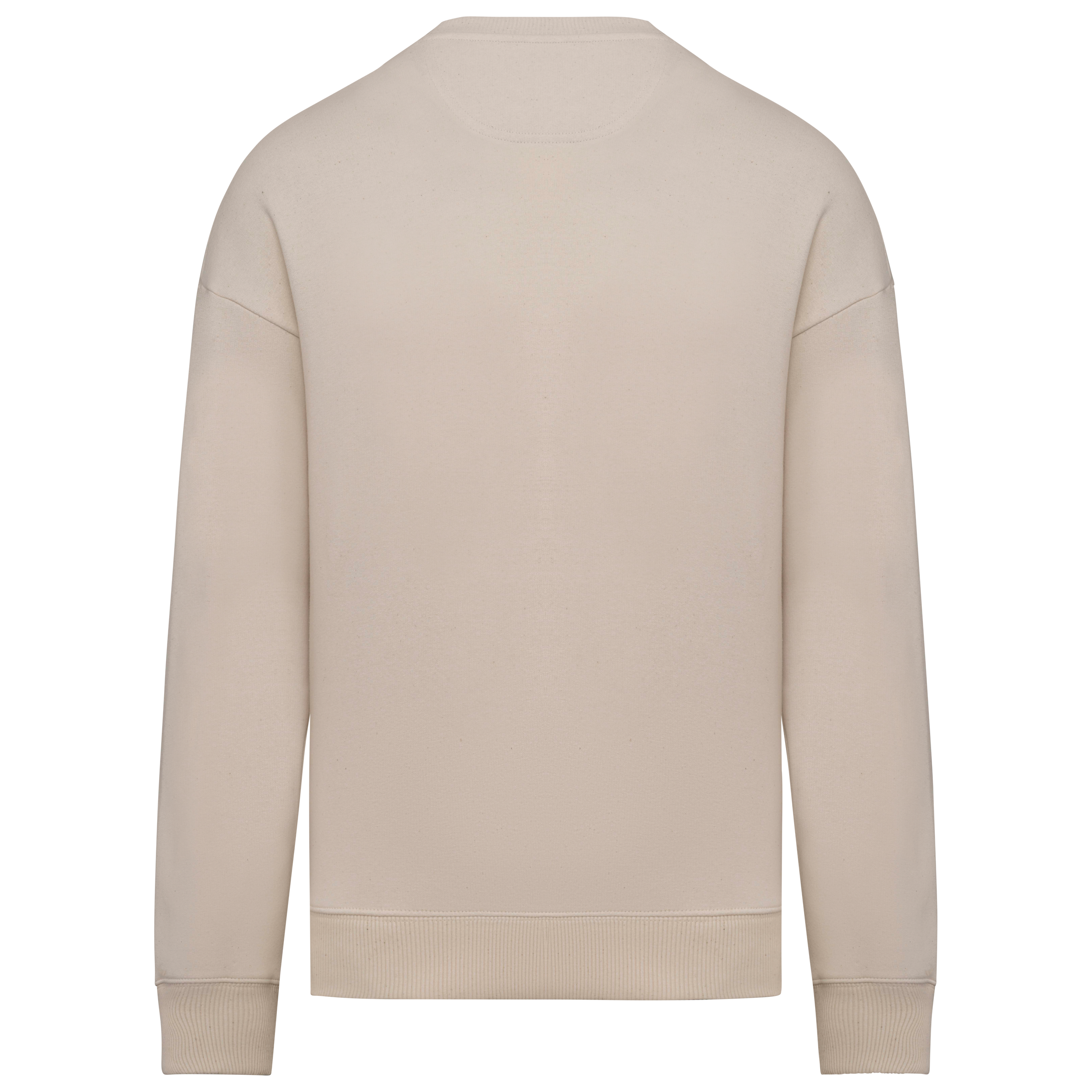 Sweat-shirt écoresponsable à col rond oversize unisexe - Image 48