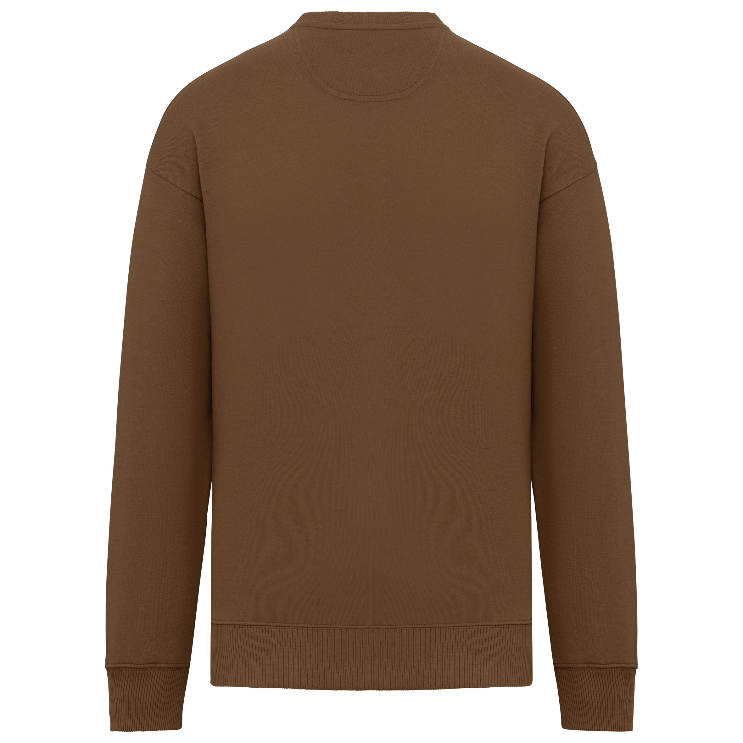 Sweat-shirt écoresponsable à col rond oversize unisexe - Image 51