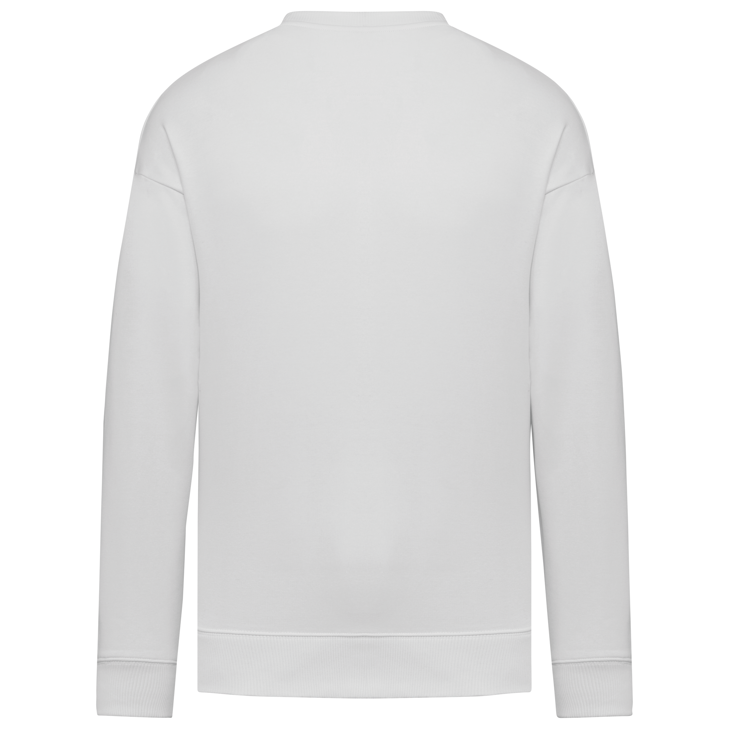 Sweat-shirt écoresponsable à col rond oversize unisexe - Image 54