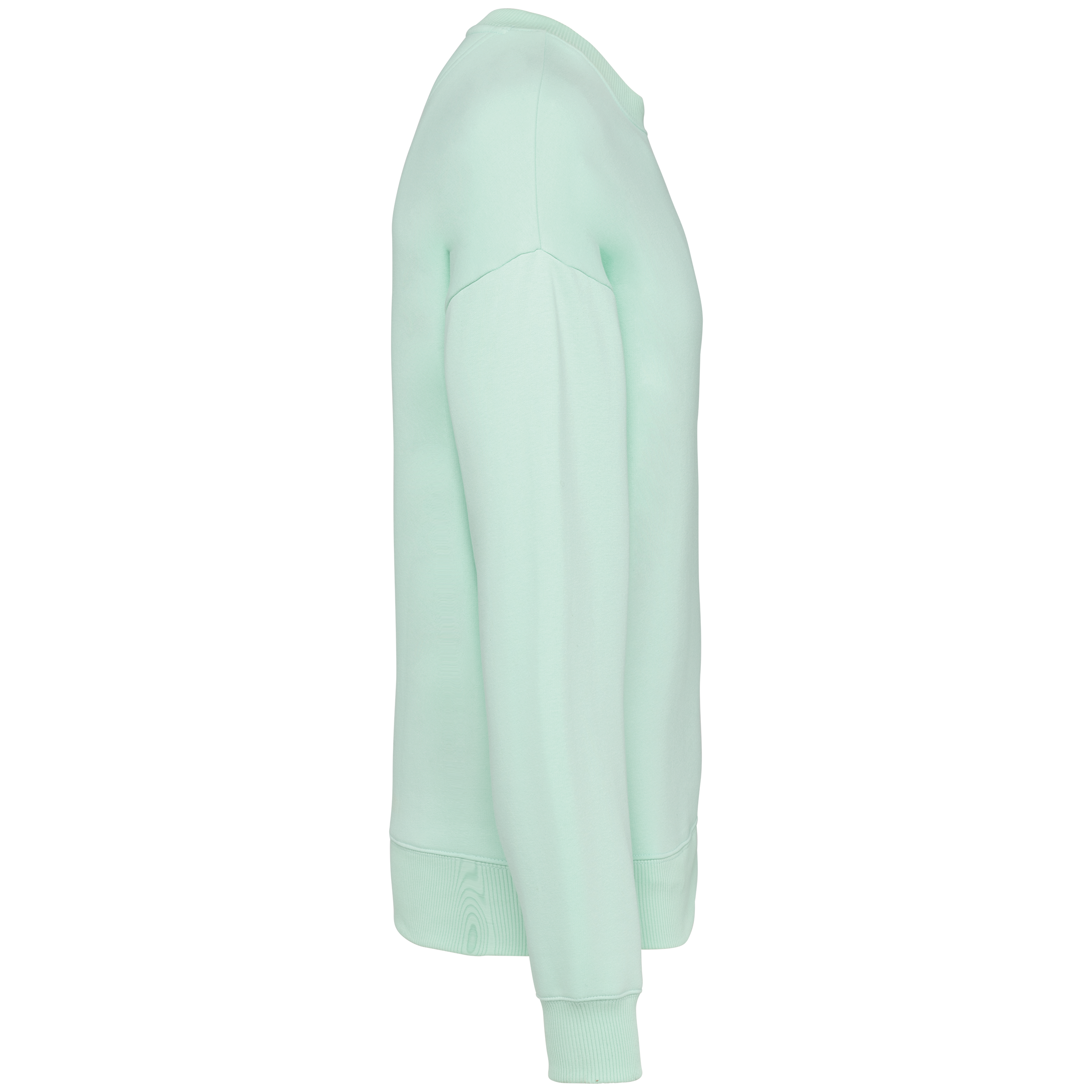 Sweat-shirt écoresponsable à col rond oversize unisexe - Image 23