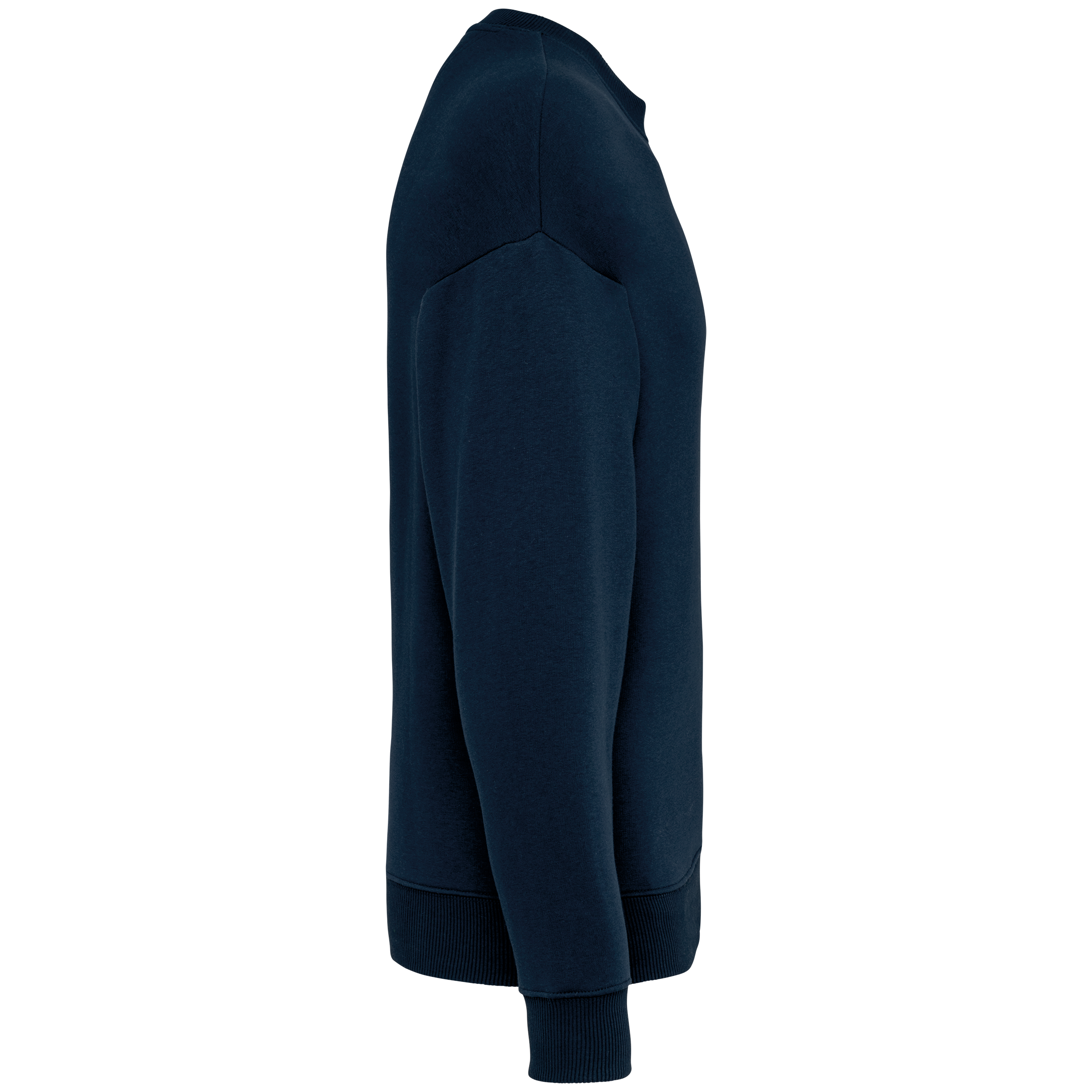 Sweat-shirt écoresponsable à col rond oversize unisexe - Image 41