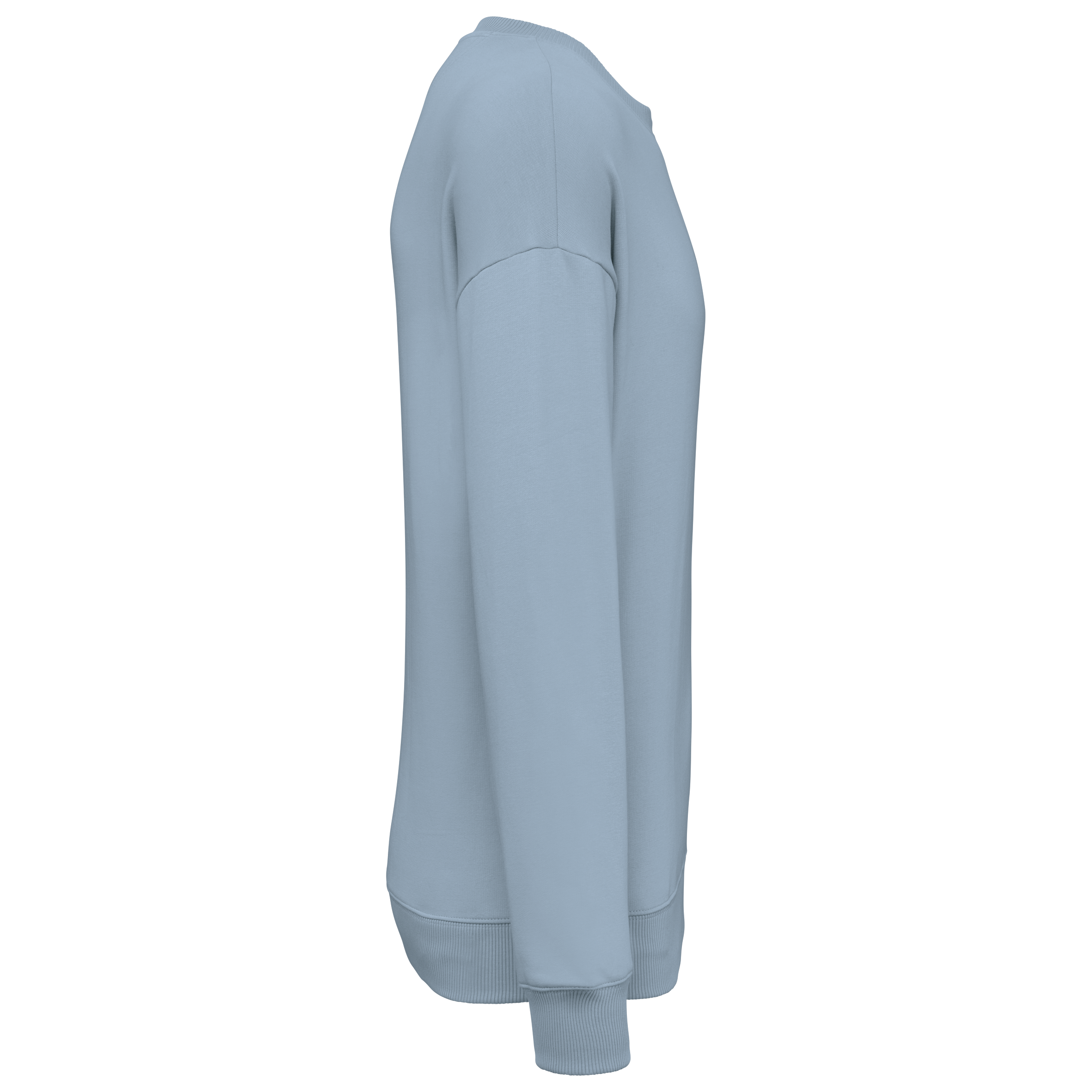 Sweat-shirt écoresponsable à col rond oversize unisexe - Image 17