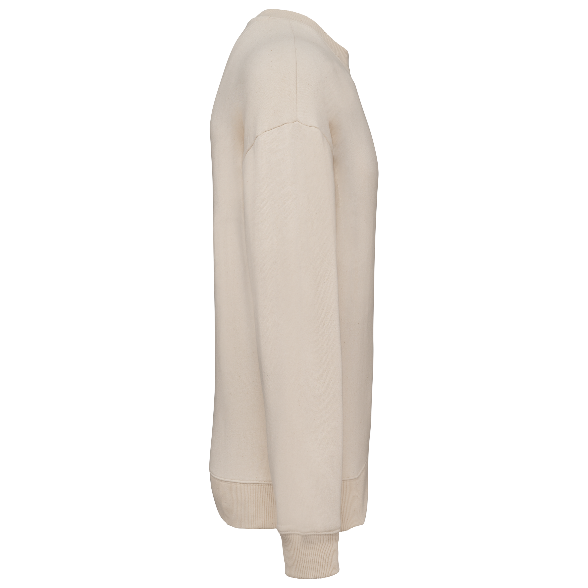 Sweat-shirt écoresponsable à col rond oversize unisexe - Image 50