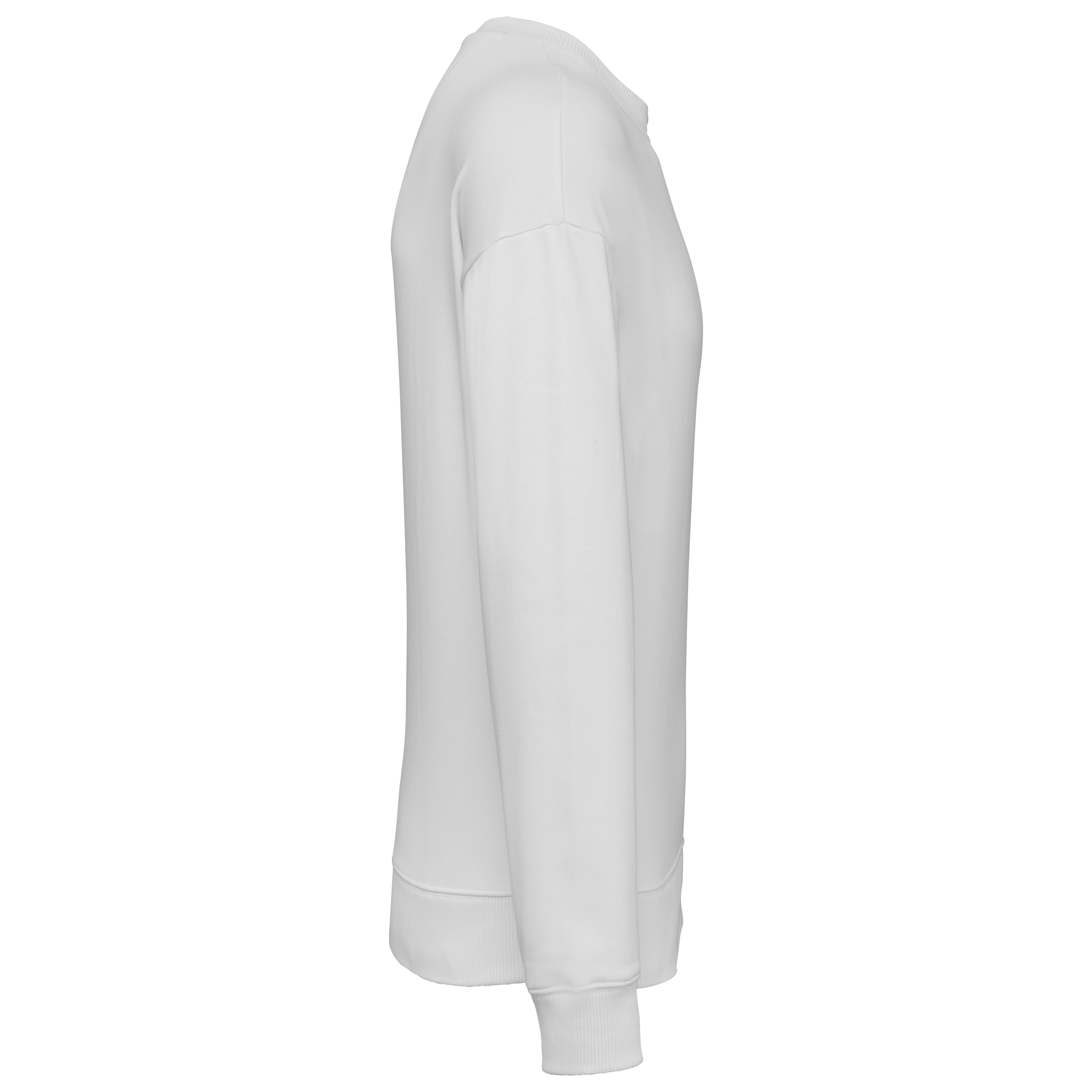 Sweat-shirt écoresponsable à col rond oversize unisexe - Image 56