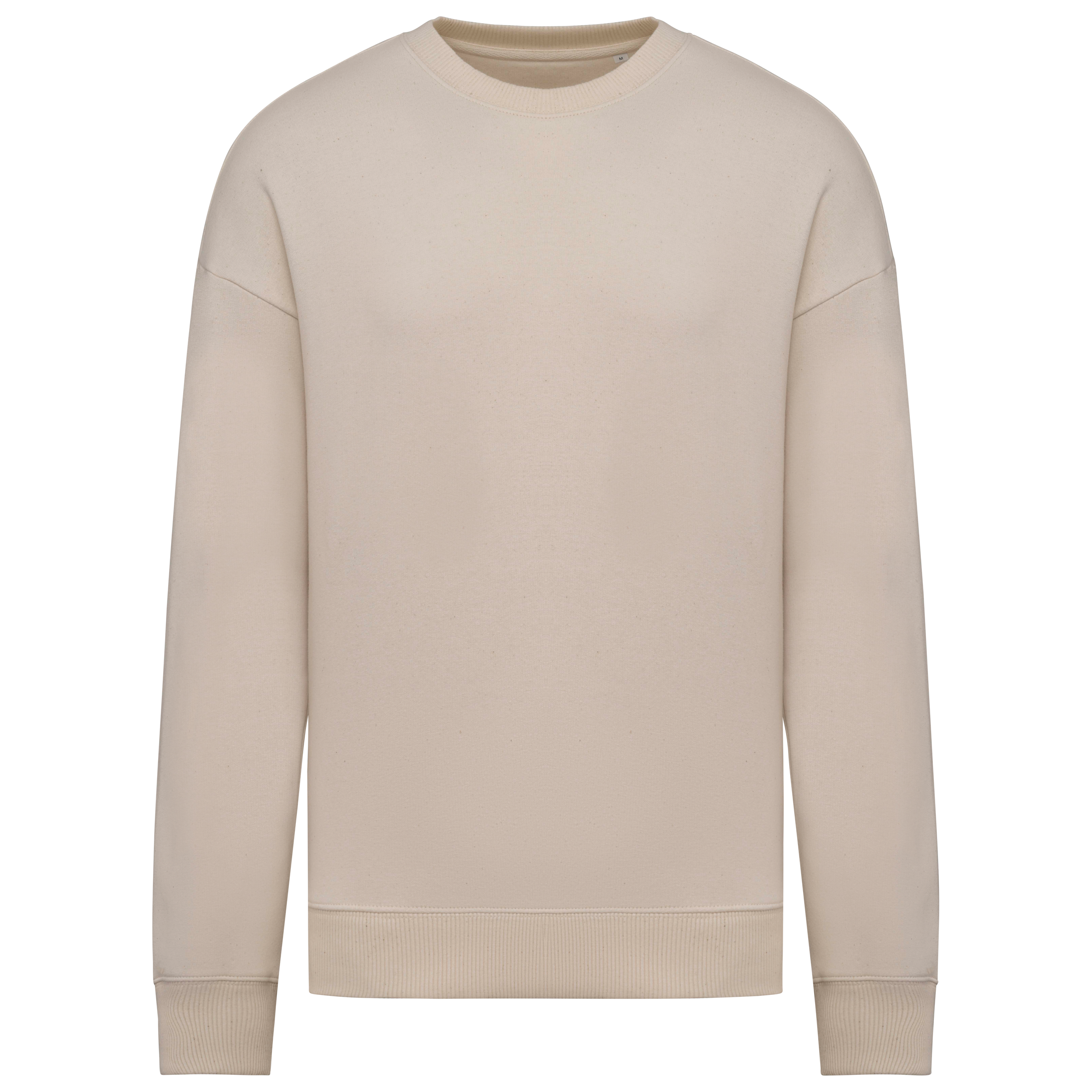 Sweat-shirt écoresponsable à col rond oversize unisexe - Image 49