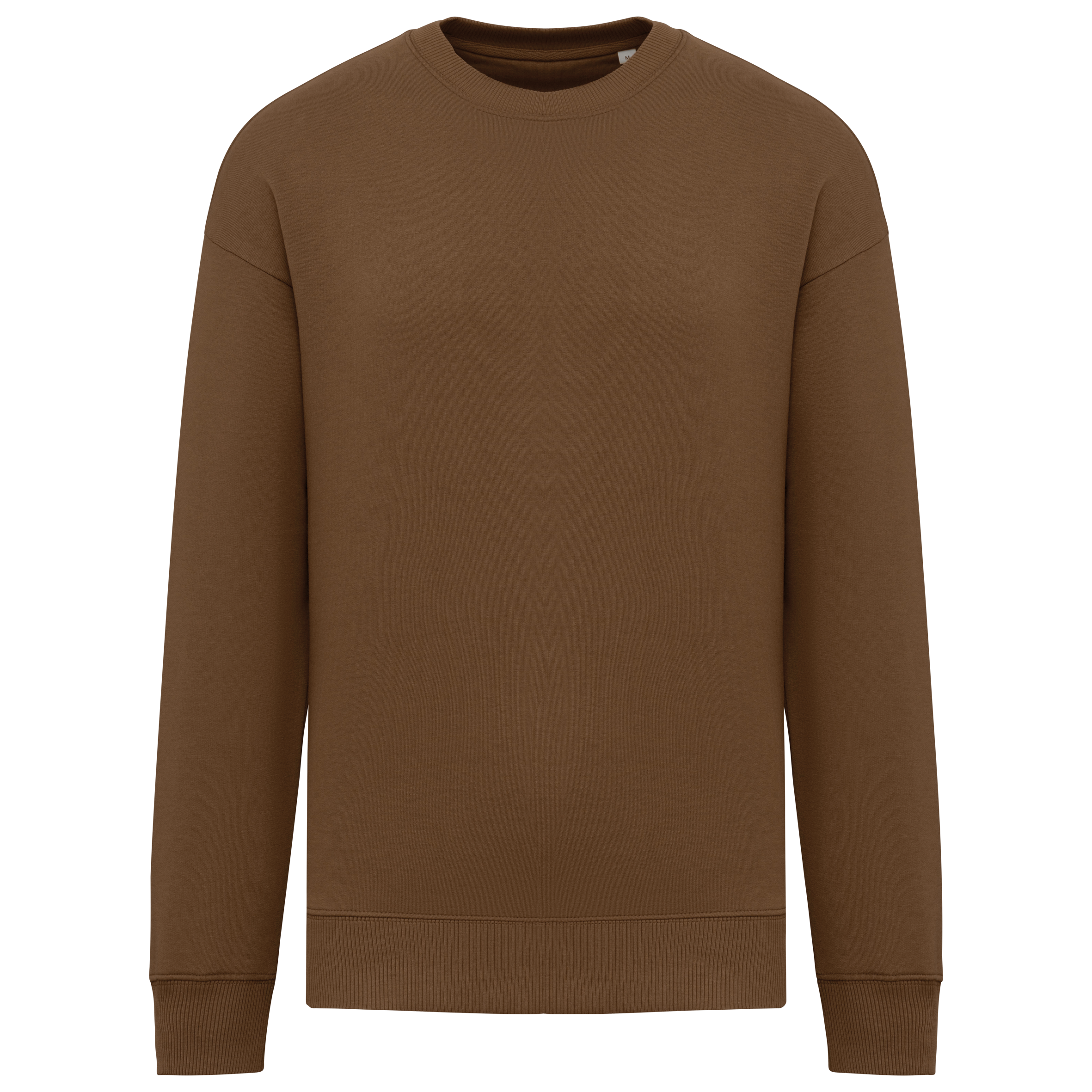 Sweat-shirt écoresponsable à col rond oversize unisexe - Image 52