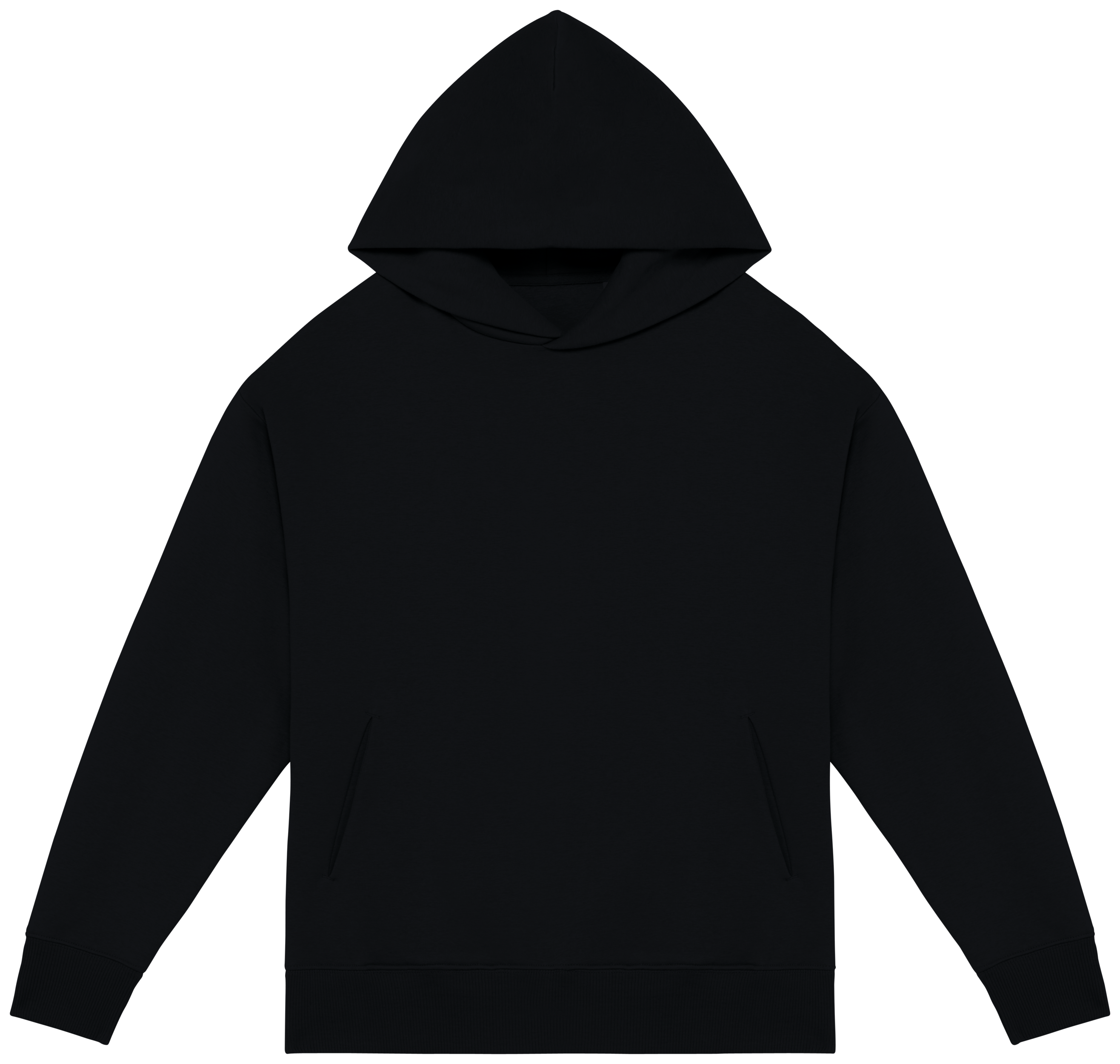 Felpa con cappuccio unisex oversize ecosostenibile