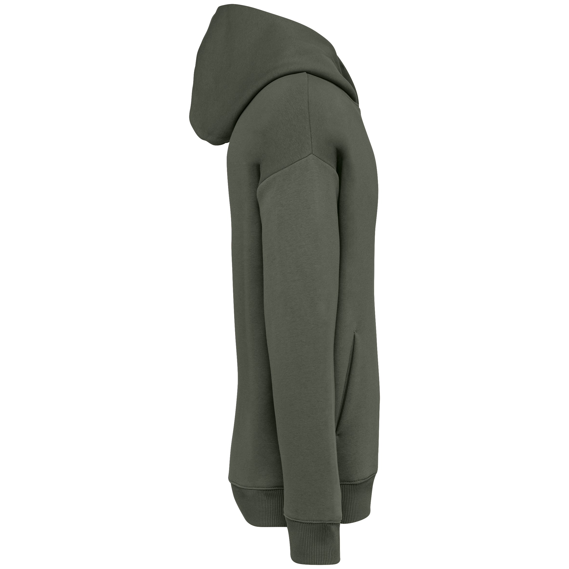 Sweat-shirt écoresponsable à capuche oversize unisexe - Image 46