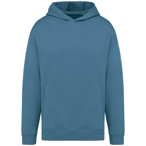 Native Spirit Unisex oversize hooded sweatshirt in blue, style NS408
