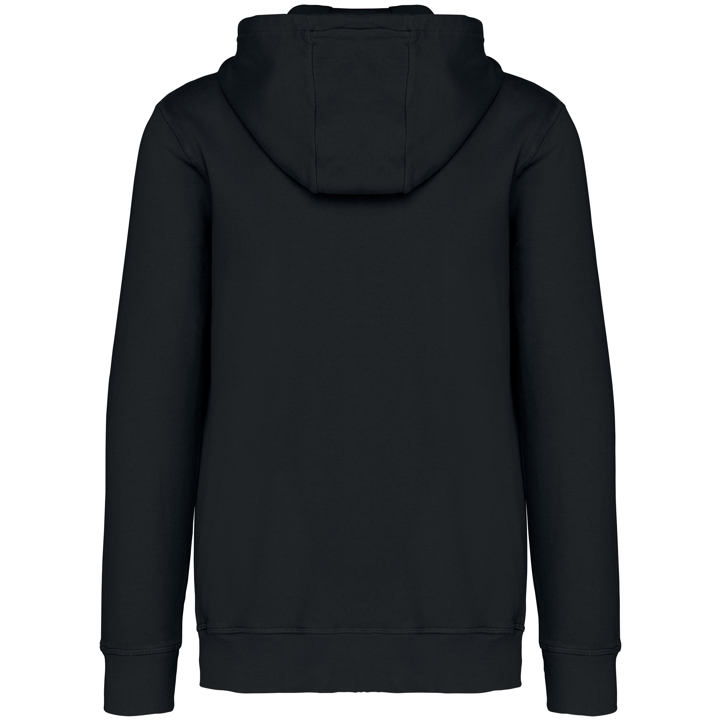 Sweat-shirt écoresponsable zippé à capuche French Terry unisexe - Image 8