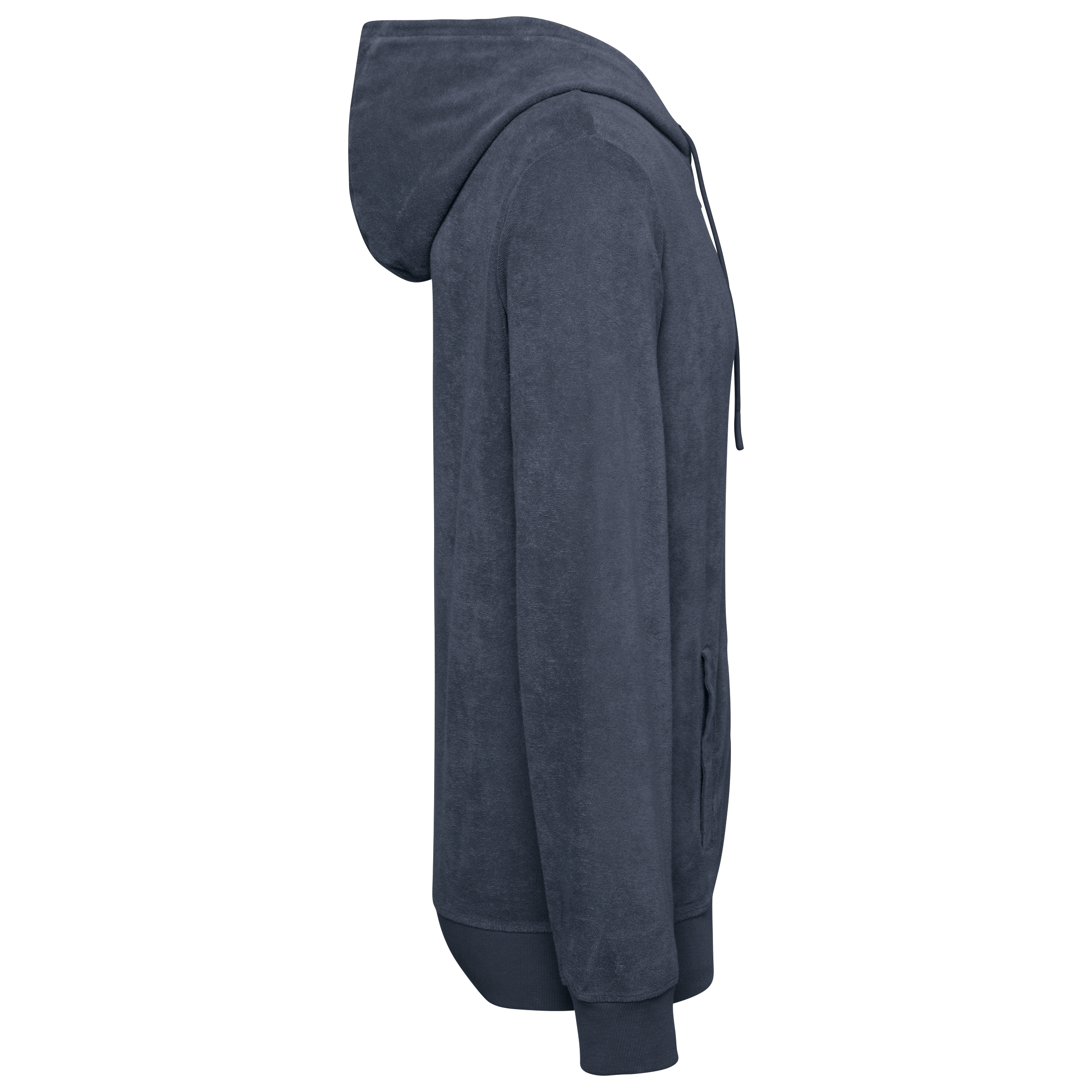 Sweat-shirt écoresponsable en éponge zippé à capuche homme - Image 12