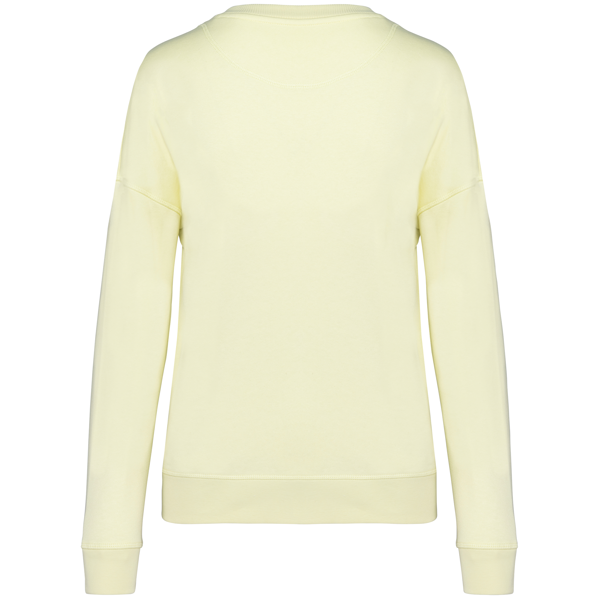Sweatshirt eco-responsável com ombros descaídos de senhora - Lemon Citrus