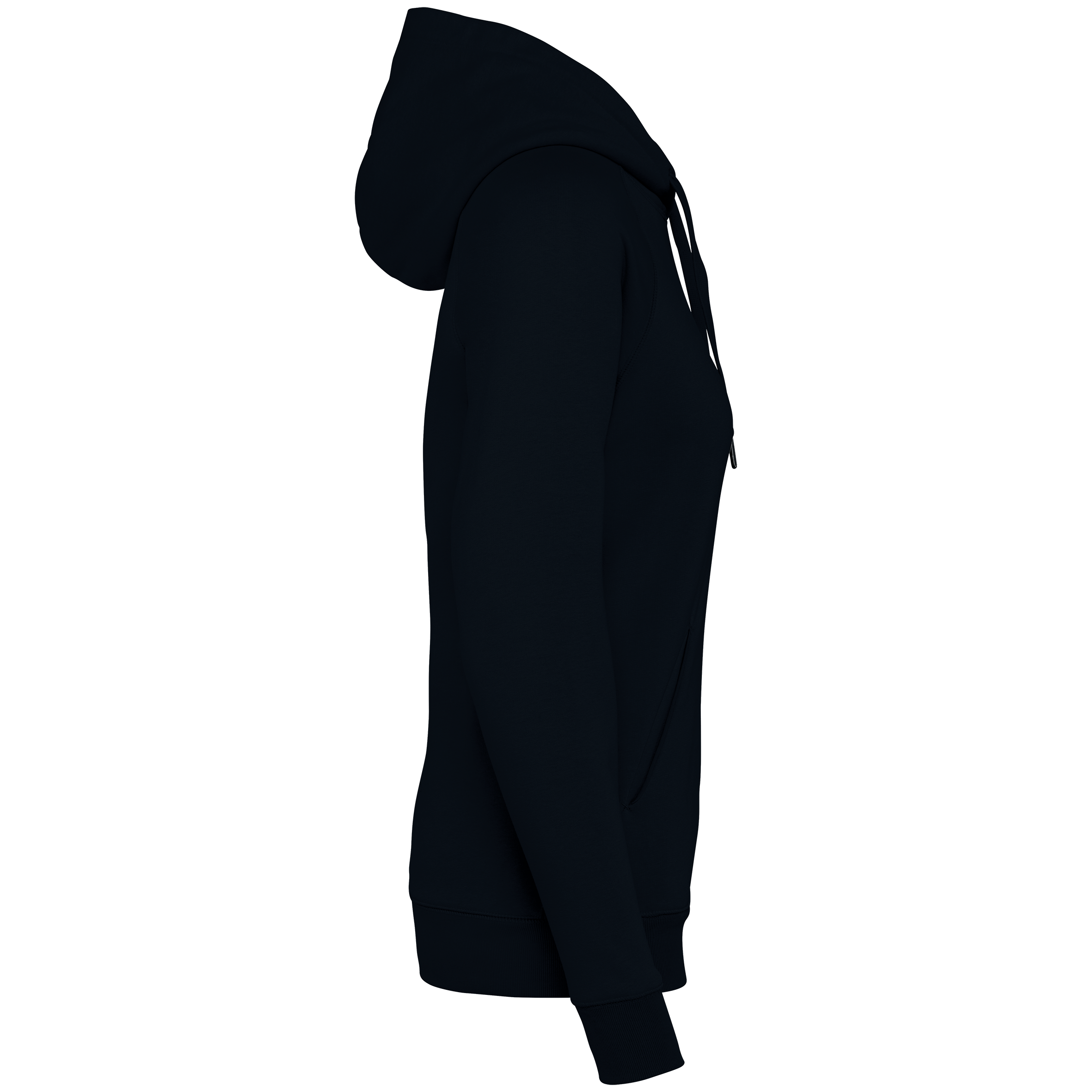 Sweat-shirt écoresponsable à capuche raglan femme - Image 9