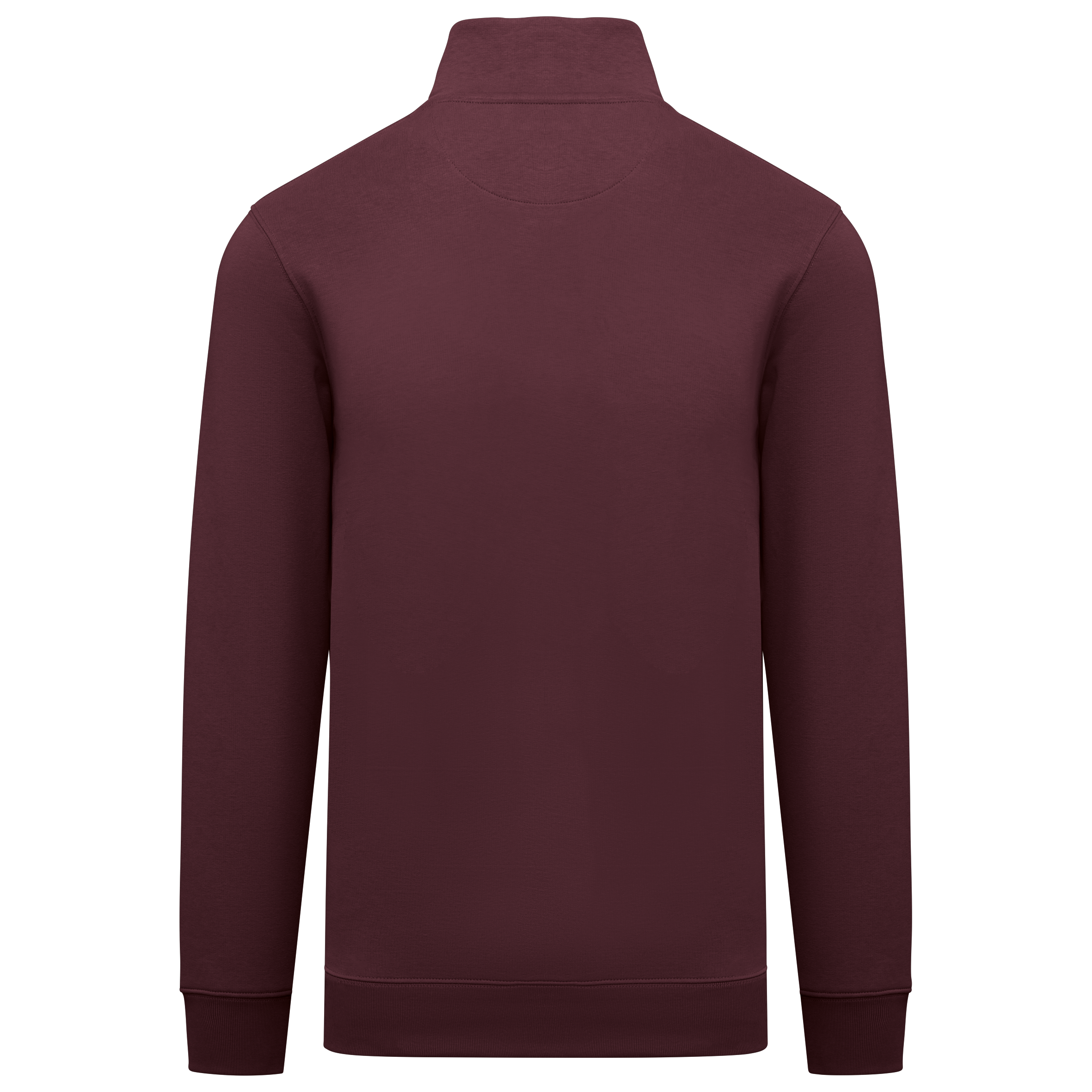 Sweat-shirt écoresponsable à col montant zippé homme - Image 12