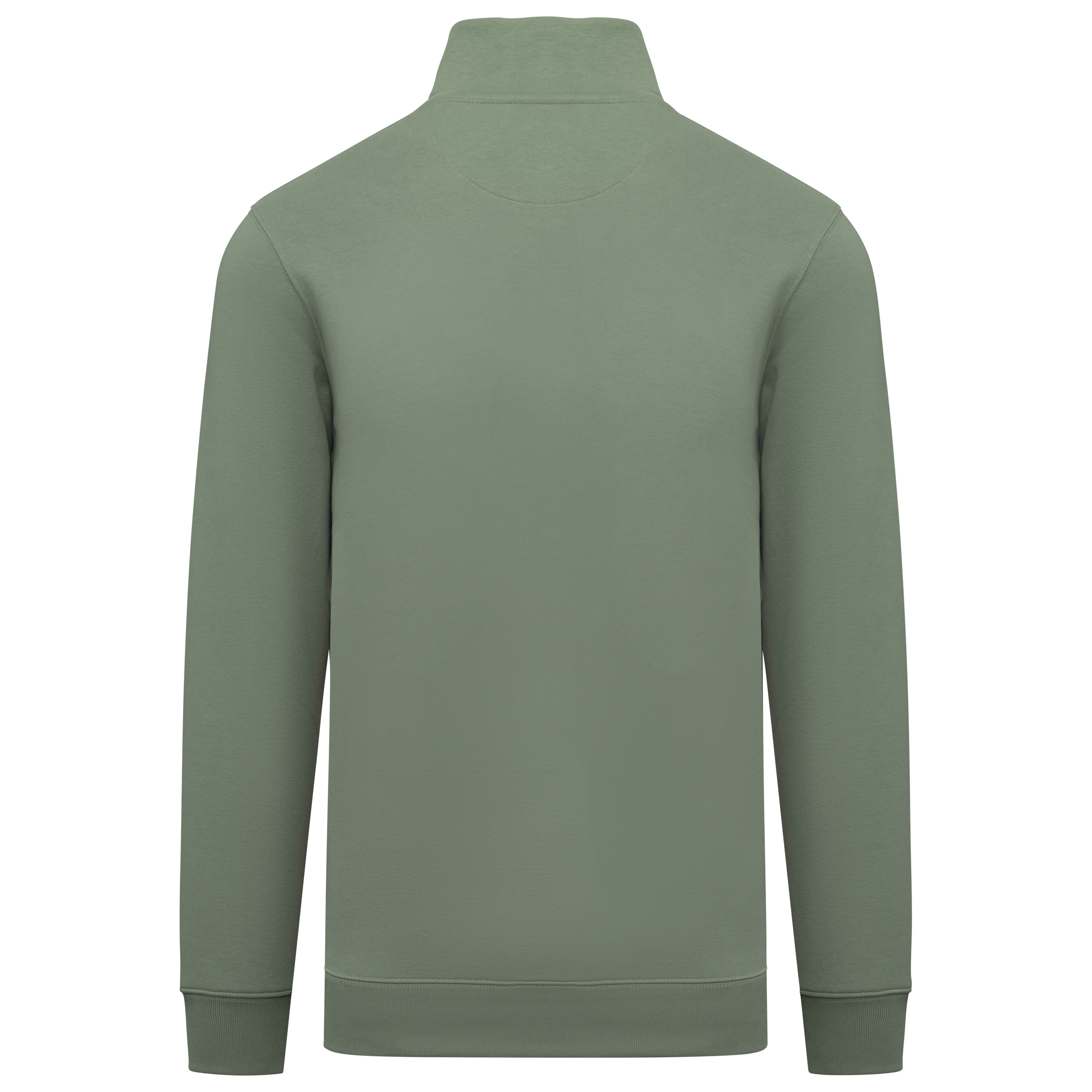 Sweat-shirt écoresponsable à col montant zippé homme - Image 18