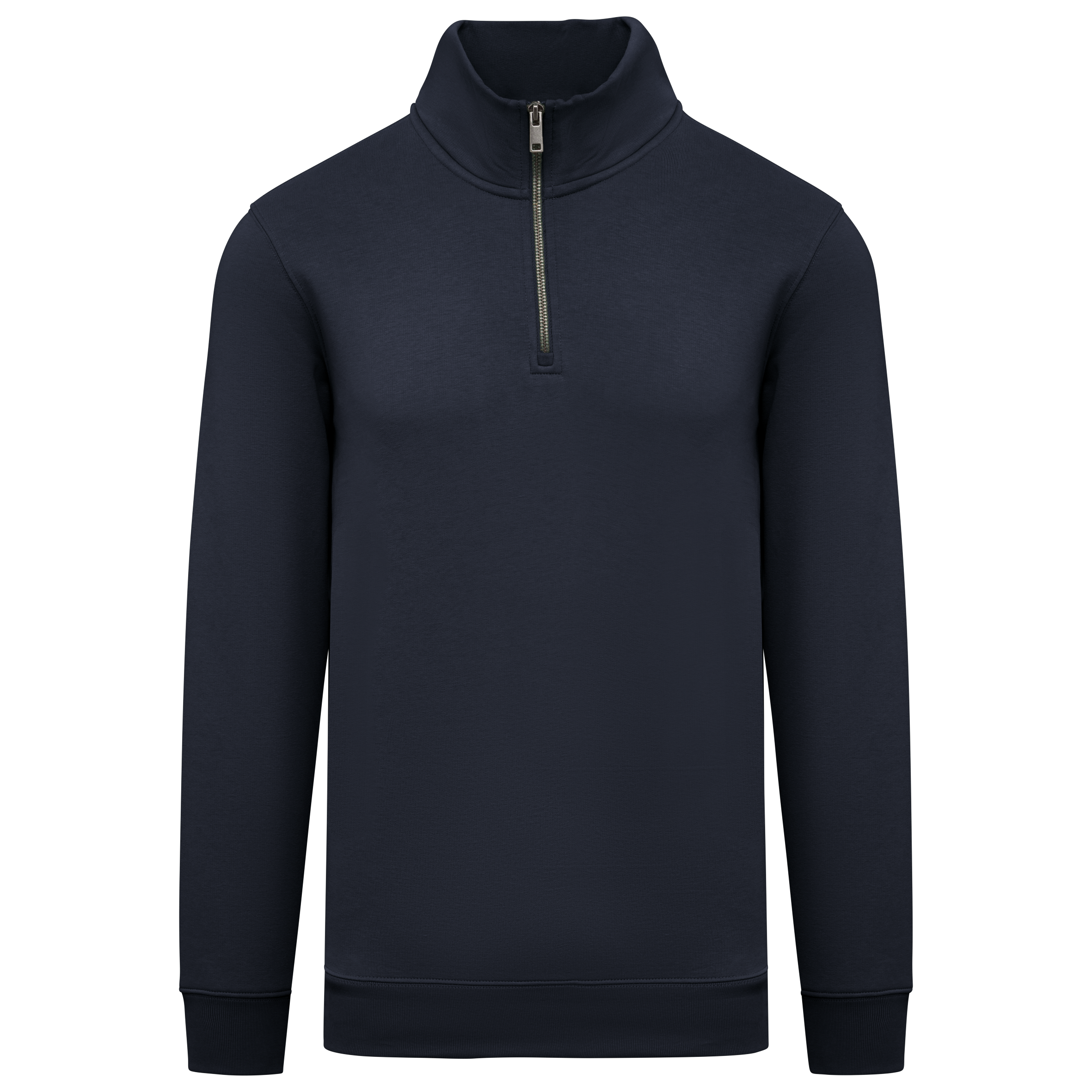 Sweat-shirt écoresponsable à col montant zippé homme - Image 22