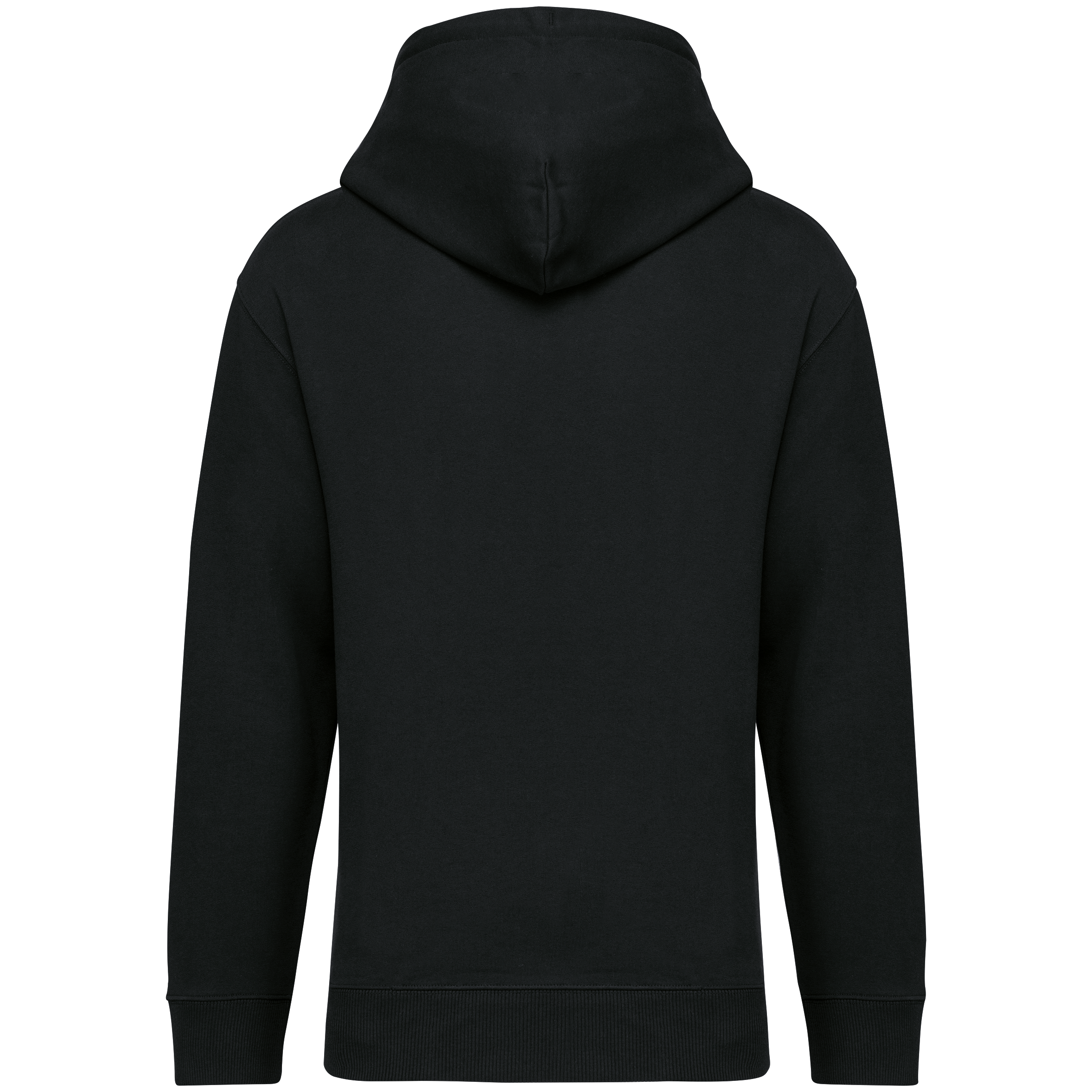 Sweat-shirt écoresponsable à capuche à épaules tombantes French Terry unisexe - Image 10