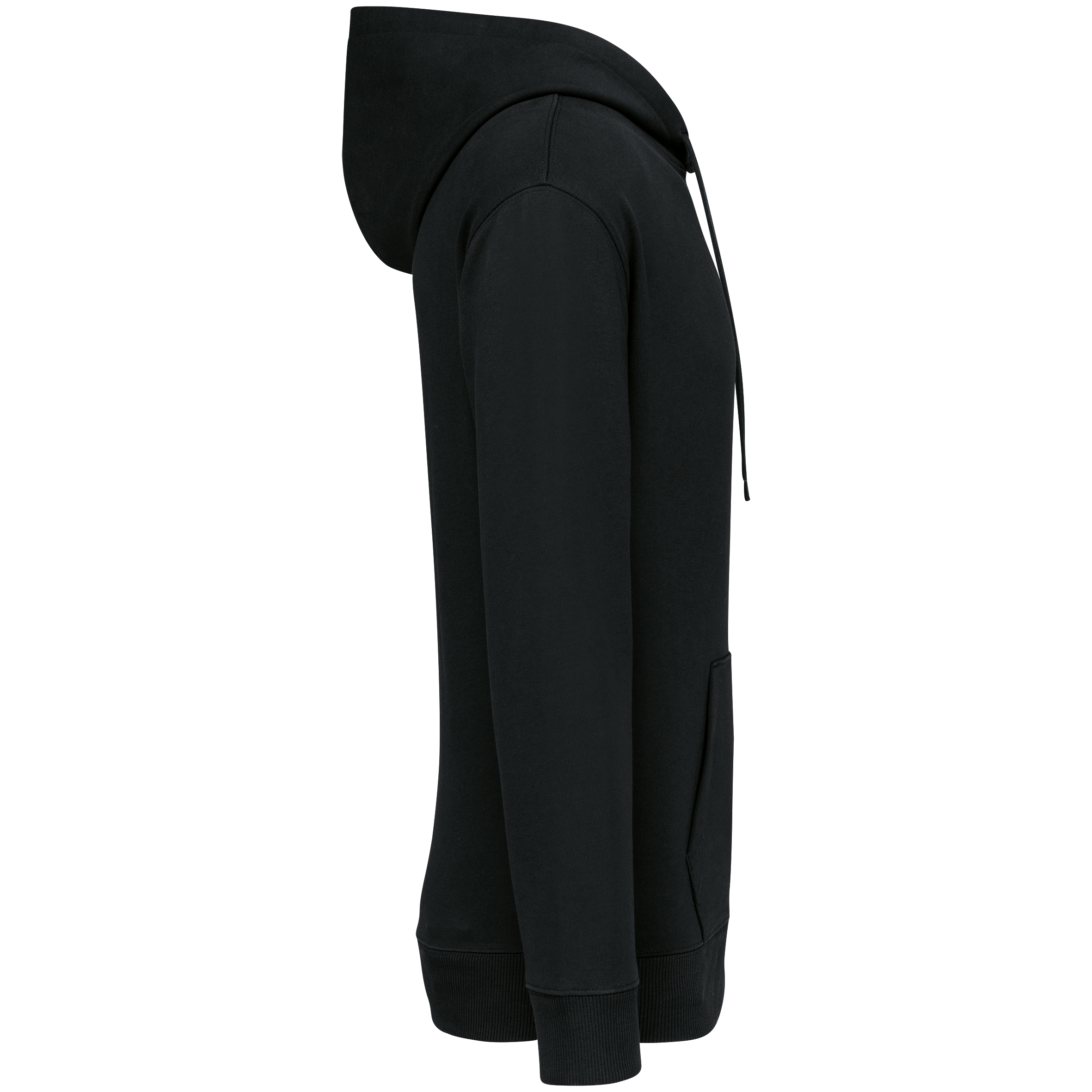 Sweat-shirt écoresponsable à capuche à épaules tombantes French Terry unisexe - Image 12