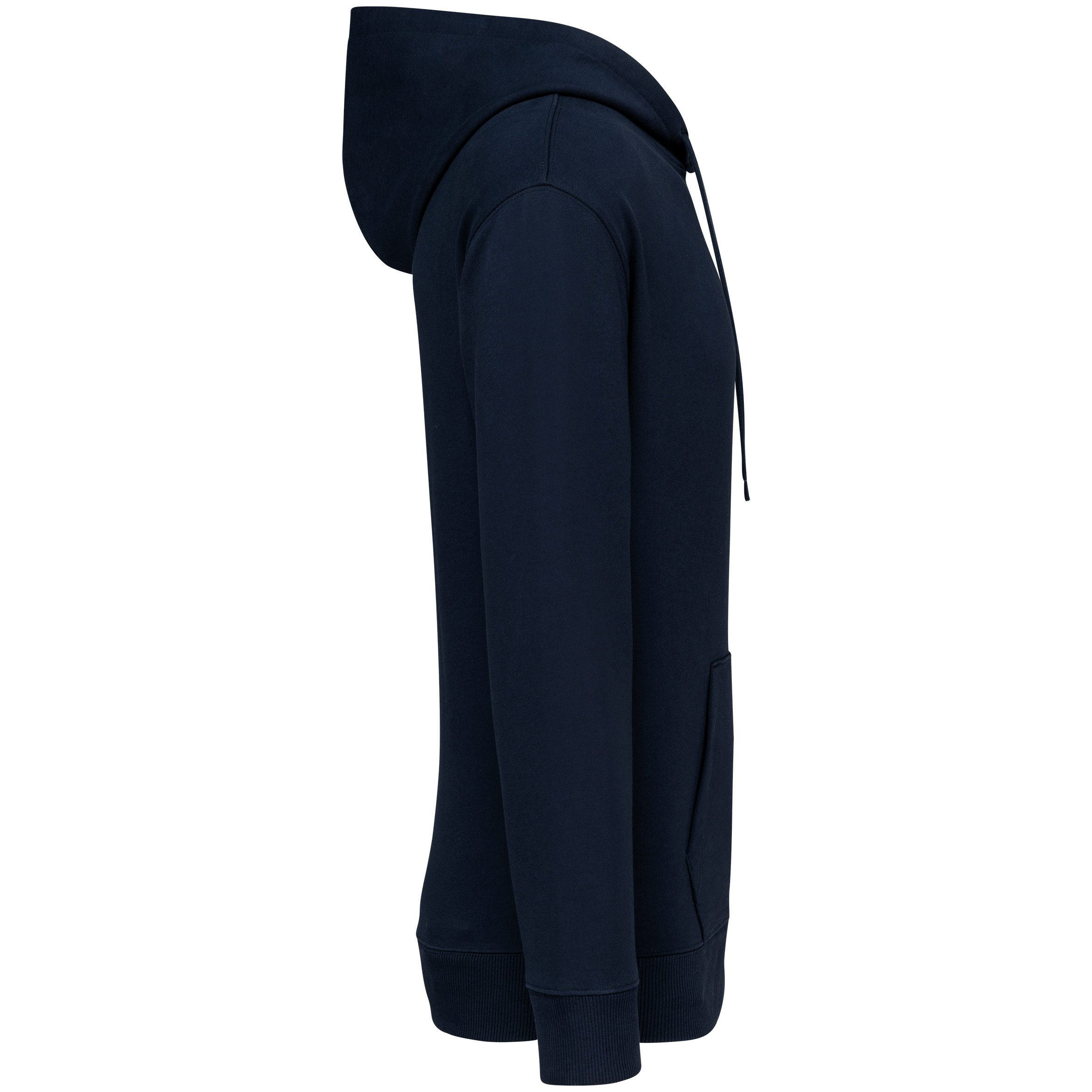 Sweat-shirt écoresponsable à capuche à épaules tombantes French Terry unisexe - Image 18