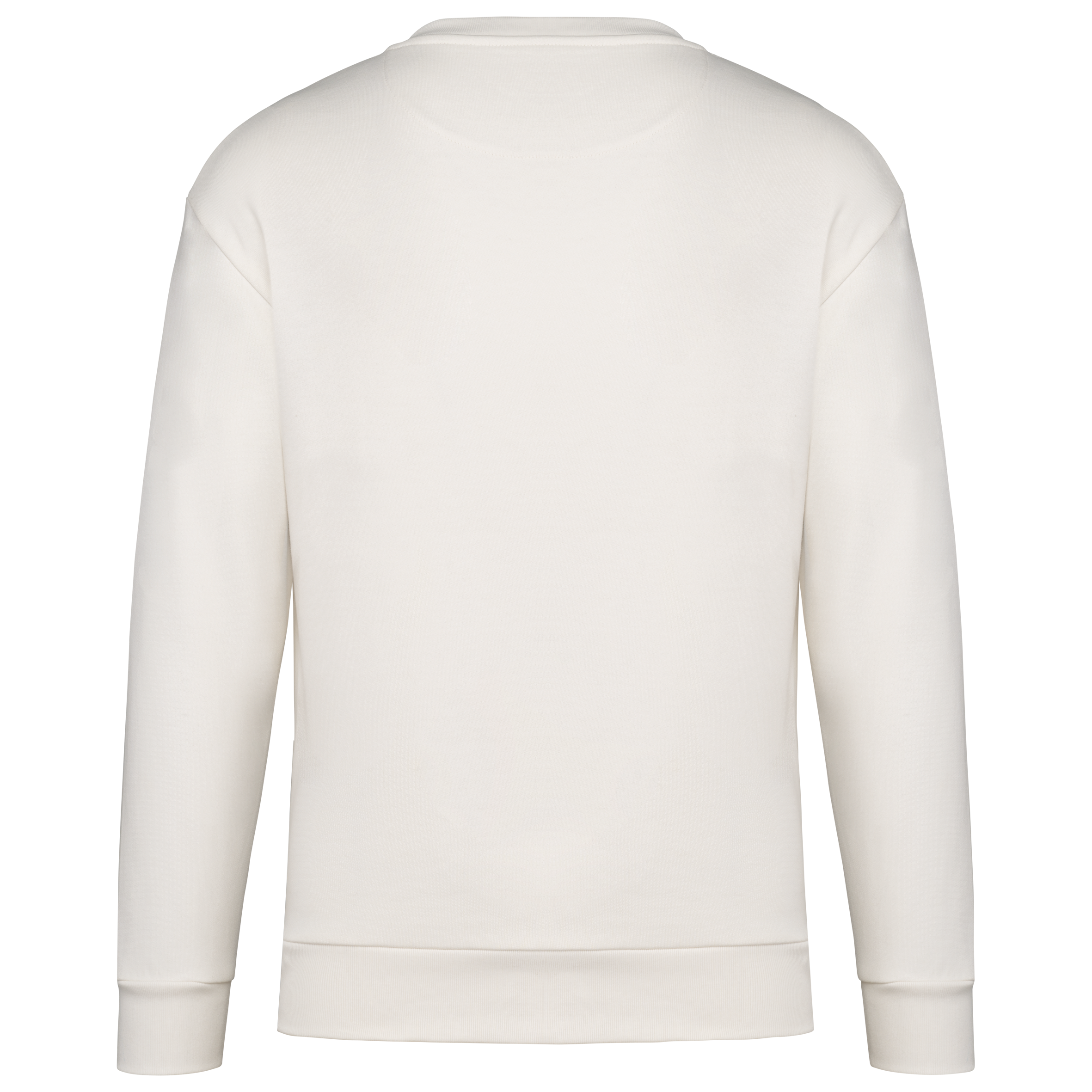 Sweat-shirt écoresponsable à col rond à épaules tombantes molleton gratté unisexe - Image 13