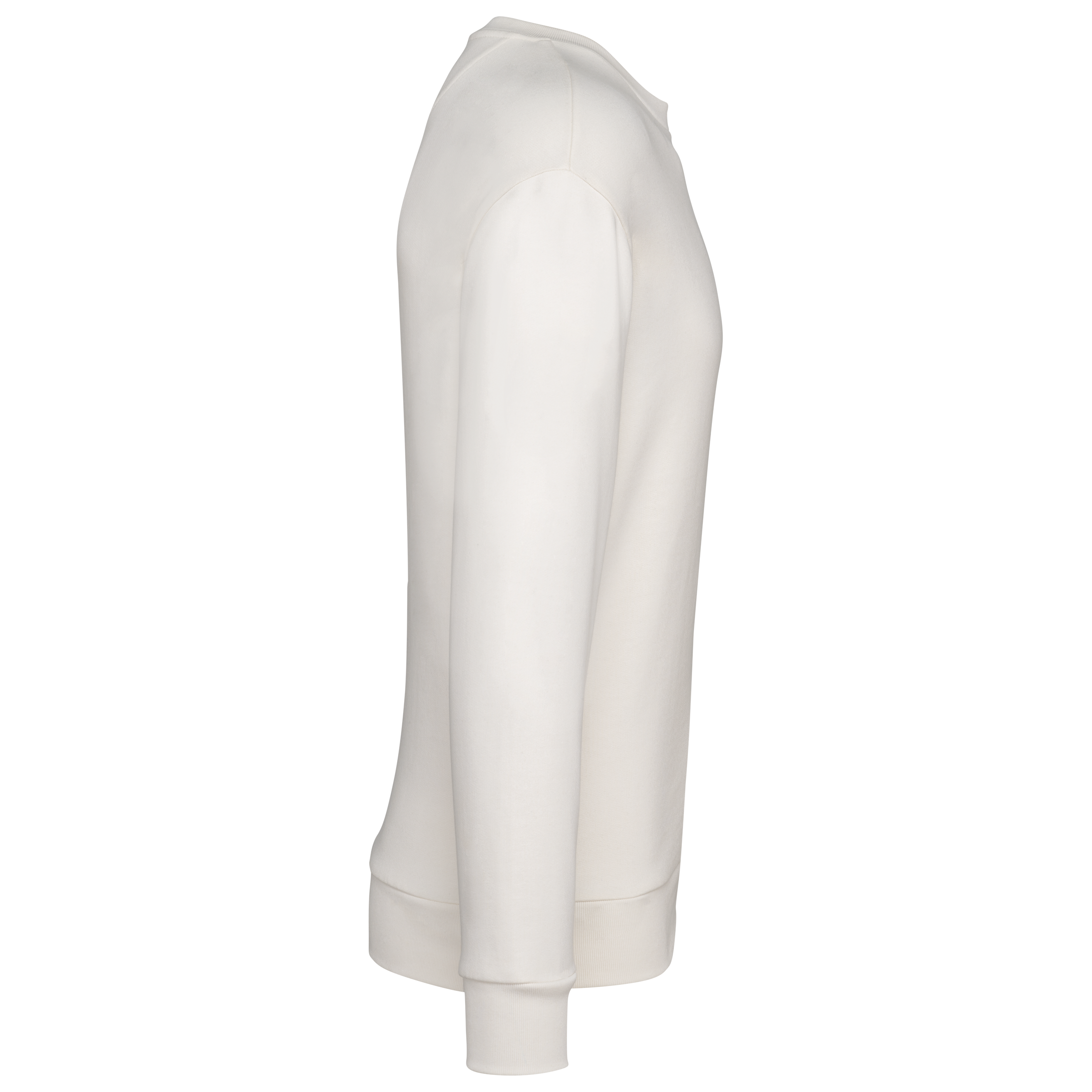 Sweat-shirt écoresponsable à col rond à épaules tombantes molleton gratté unisexe - Image 15