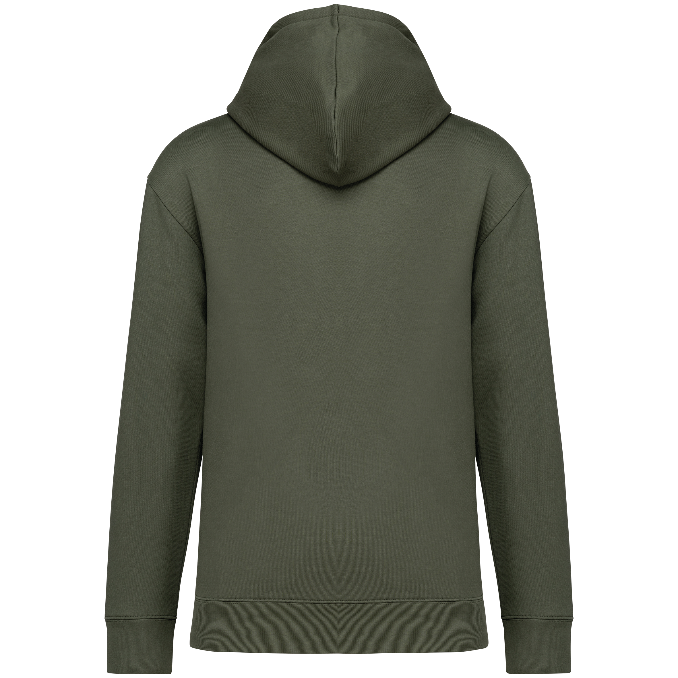 Sweat-shirt écoresponsable à capuche à épaules tombantes molleton gratté unisexe - Image 24