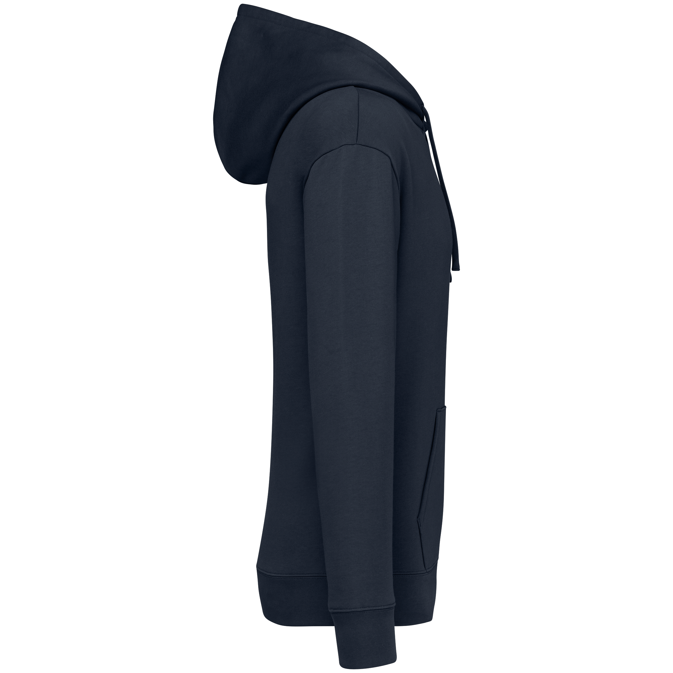 Sweat-shirt écoresponsable à capuche à épaules tombantes molleton gratté unisexe - Image 23