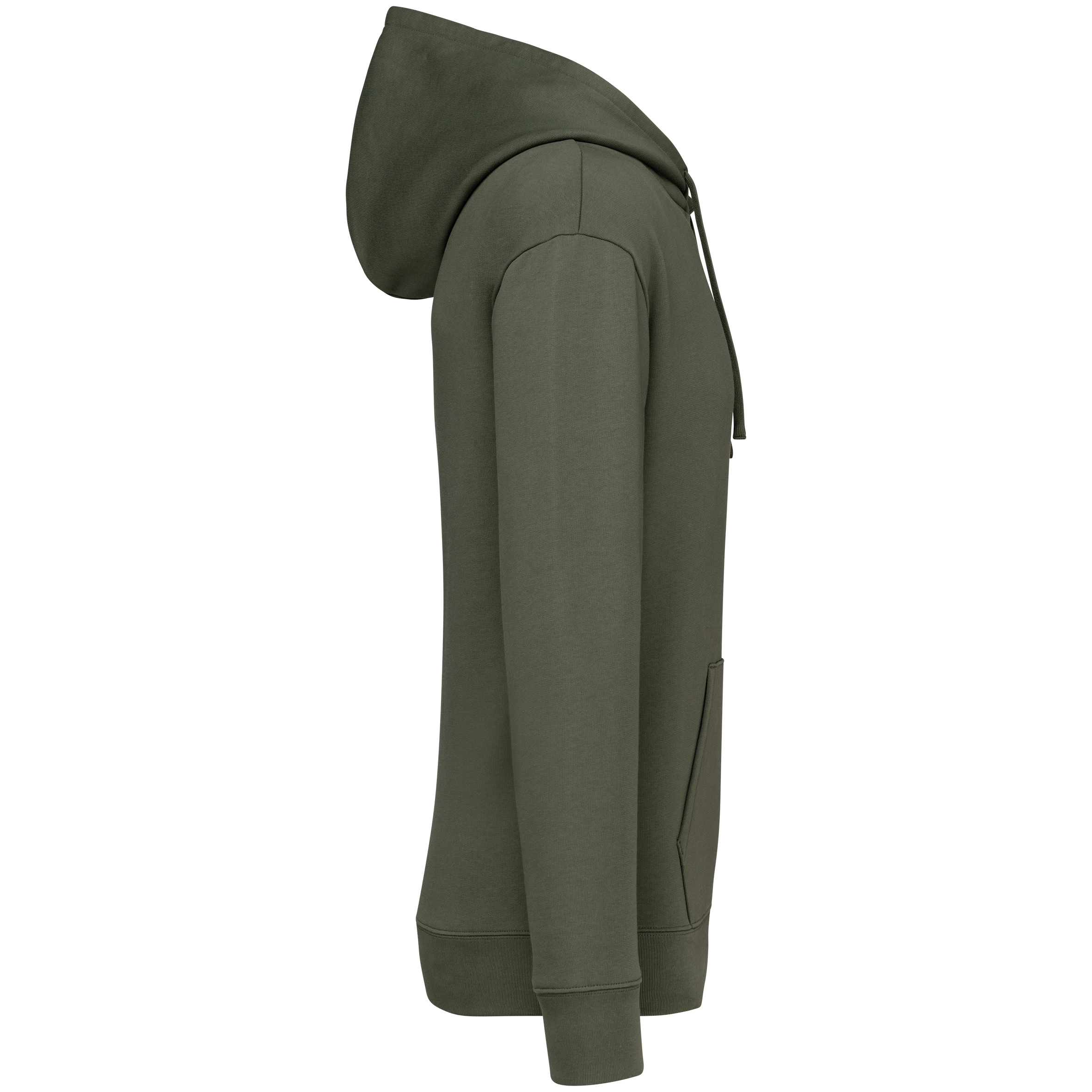 Sweat-shirt écoresponsable à capuche à épaules tombantes molleton gratté unisexe - Image 26