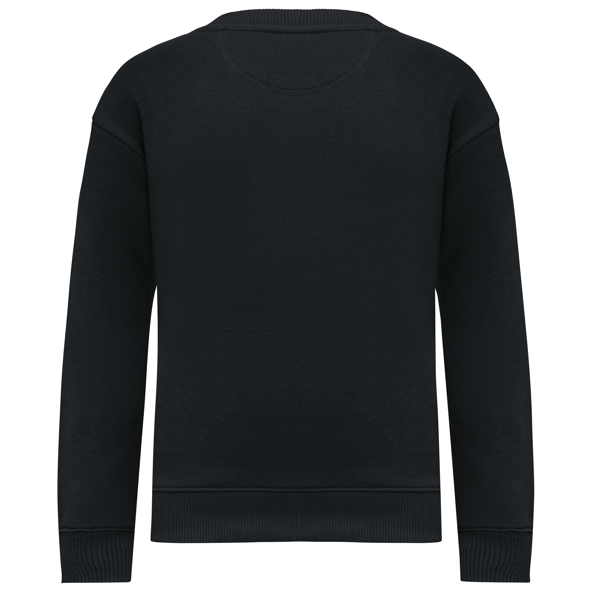 Sweat-shirt écoresponsable à col rond oversize enfant - Image 8