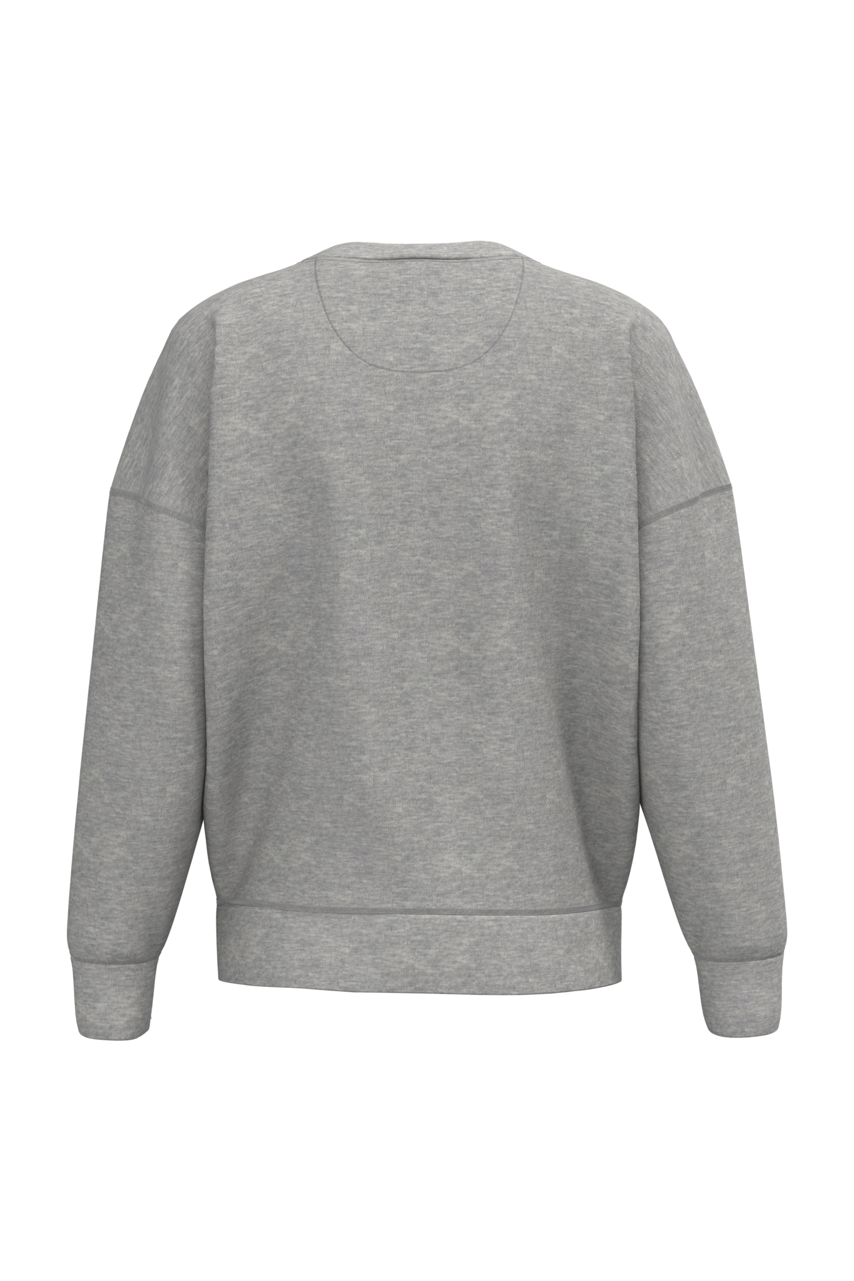 Sweat-shirt écoresponsable à col rond à épaules tombantes femme - Image 17